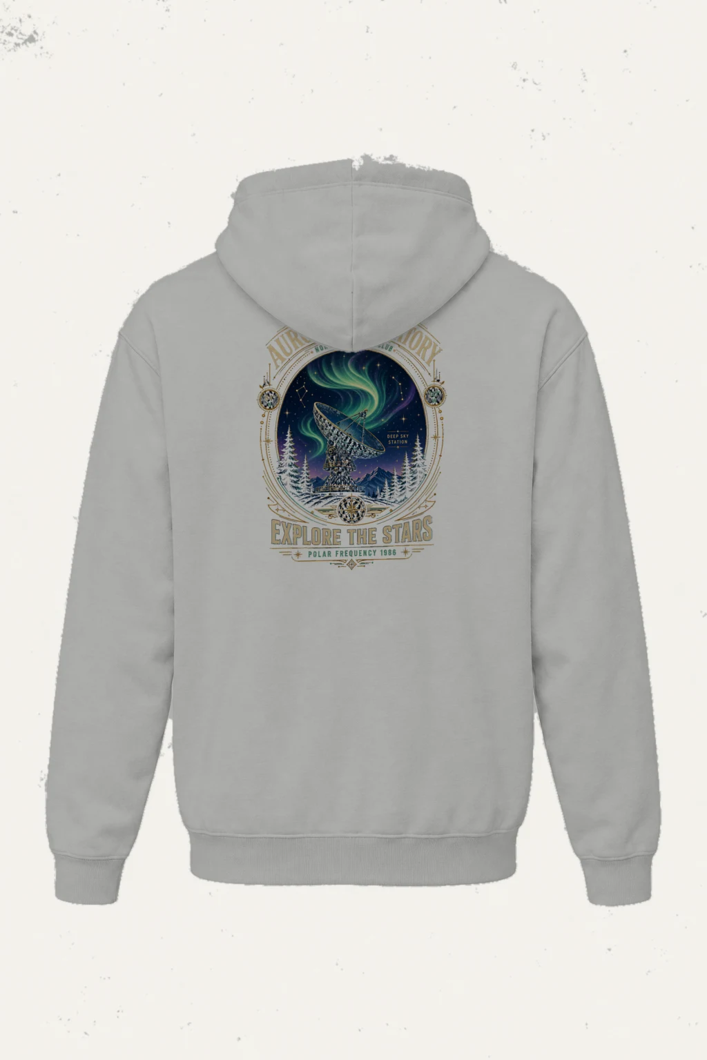 "Aurora Observatory" Heavy Blend Unisex Pullover Hoodie | Gildan 18500