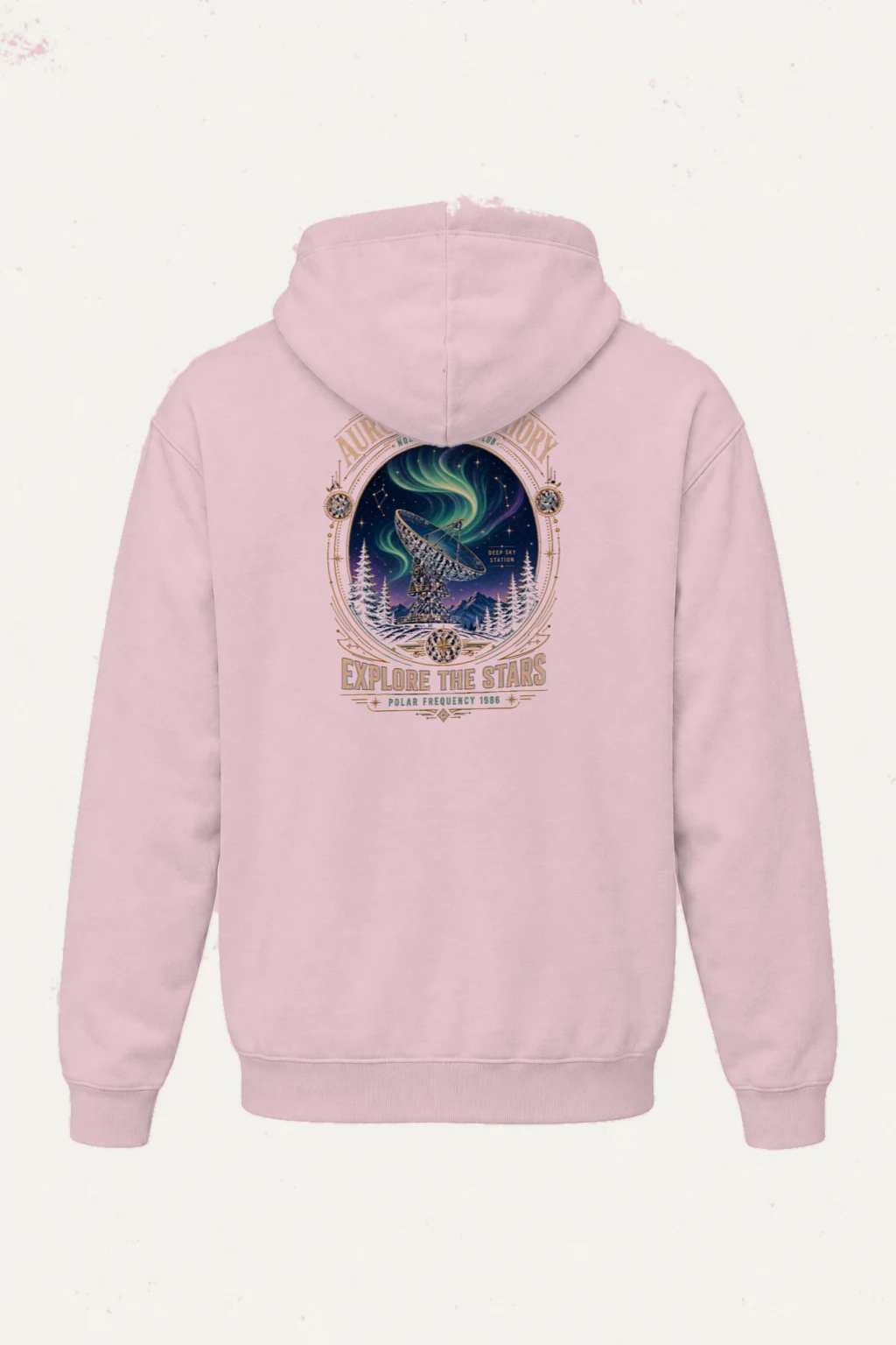 "Aurora Observatory" Heavy Blend Unisex Pullover Hoodie | Gildan 18500