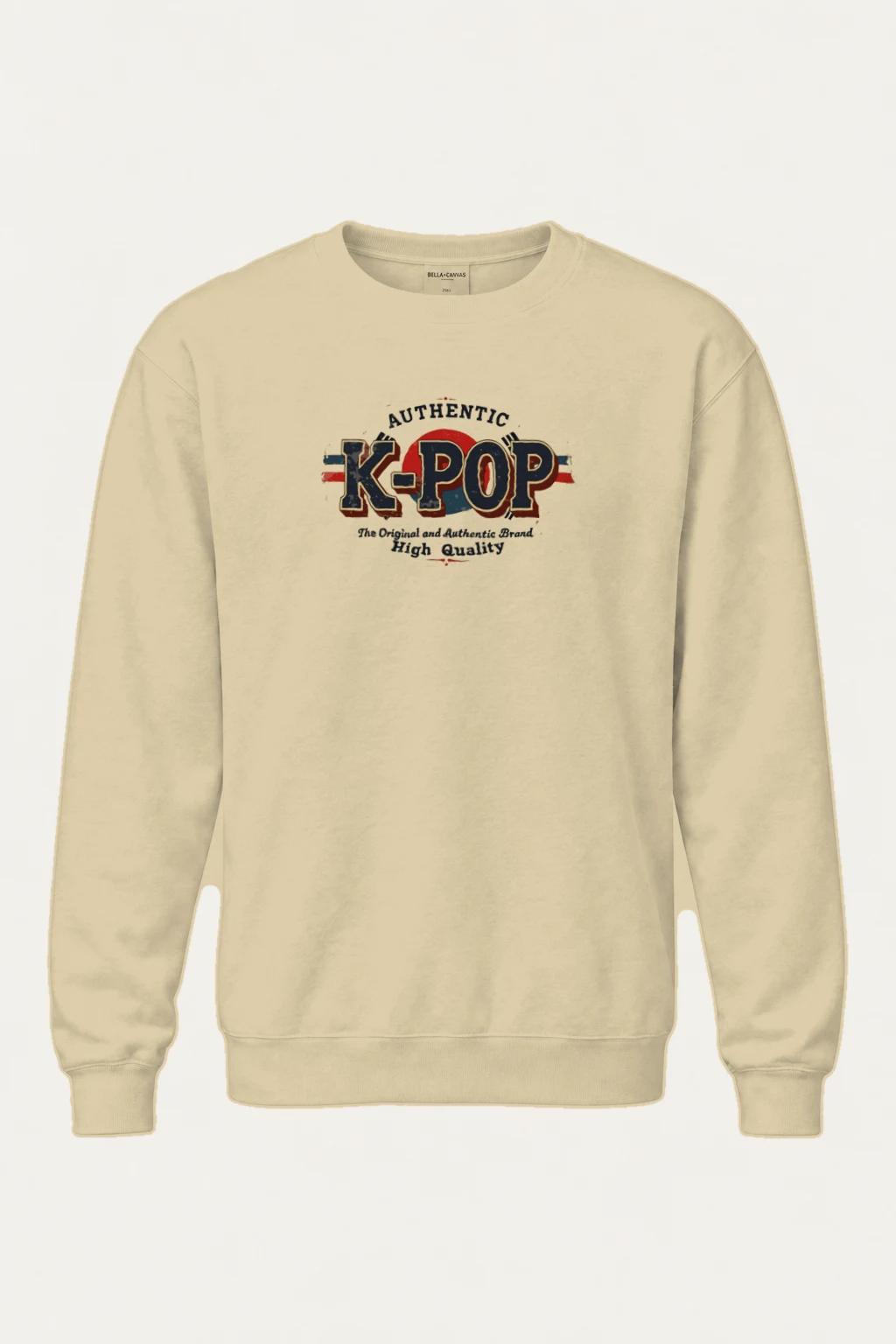"Authentic K-Pop" Heavy Blend Unisex Crewneck Sweatshirt | Gildan 18000