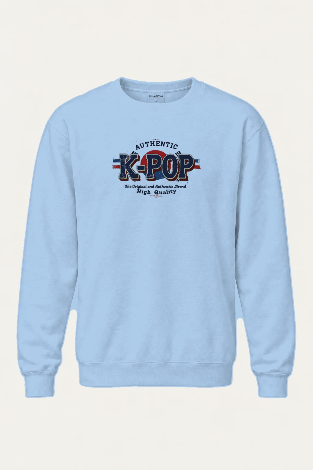 "Authentic K-Pop" Heavy Blend Unisex Crewneck Sweatshirt | Gildan 18000