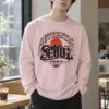 "Authentic Seoul Denim" Unisex Longsleeve T-shirt | Gildan 2400