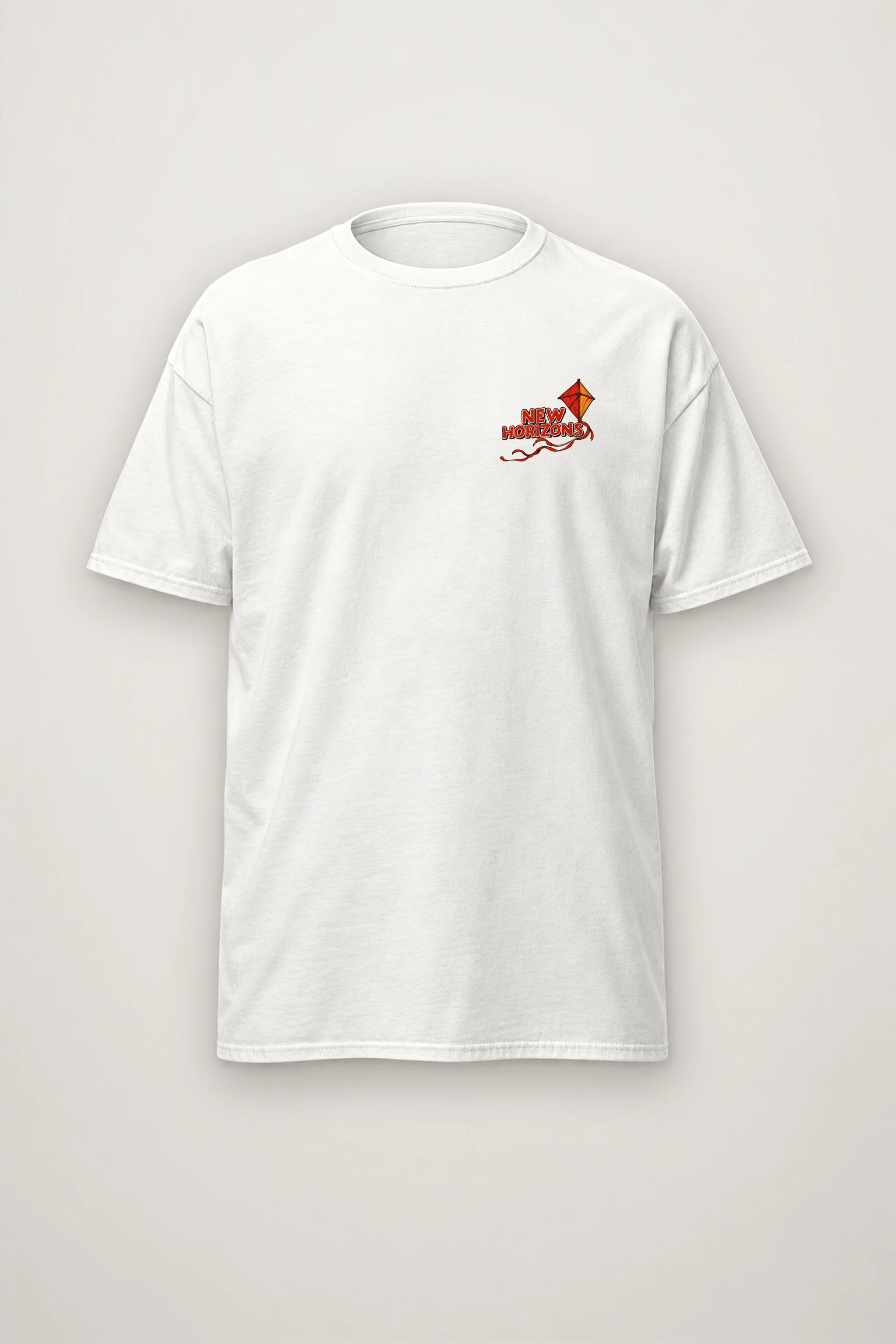"Autumn Kite Flight" Heavyweight Unisex Crewneck T-shirt