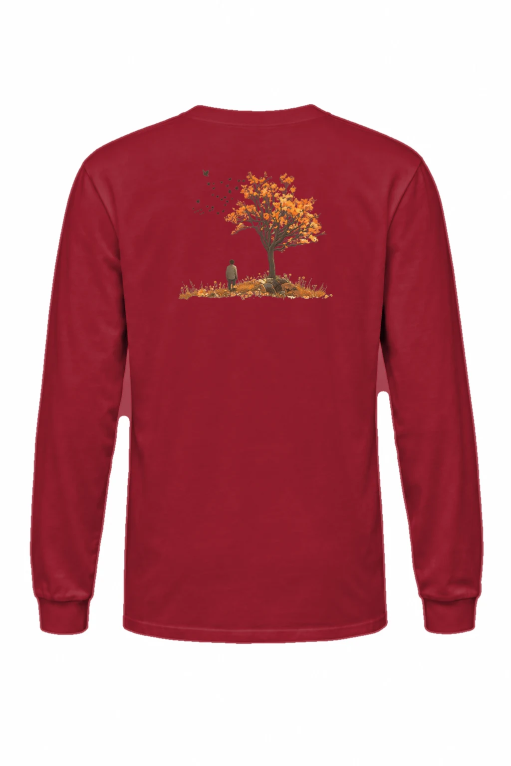 "Autumn Quiet" Unisex Longsleeve T-shirt | Gildan 2400