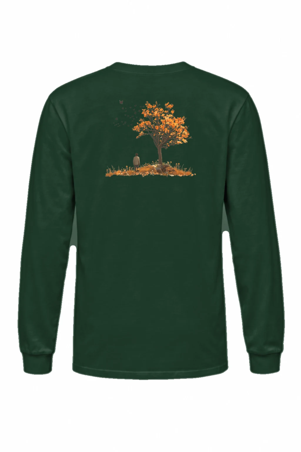 "Autumn Quiet" Unisex Longsleeve T-shirt | Gildan 2400
