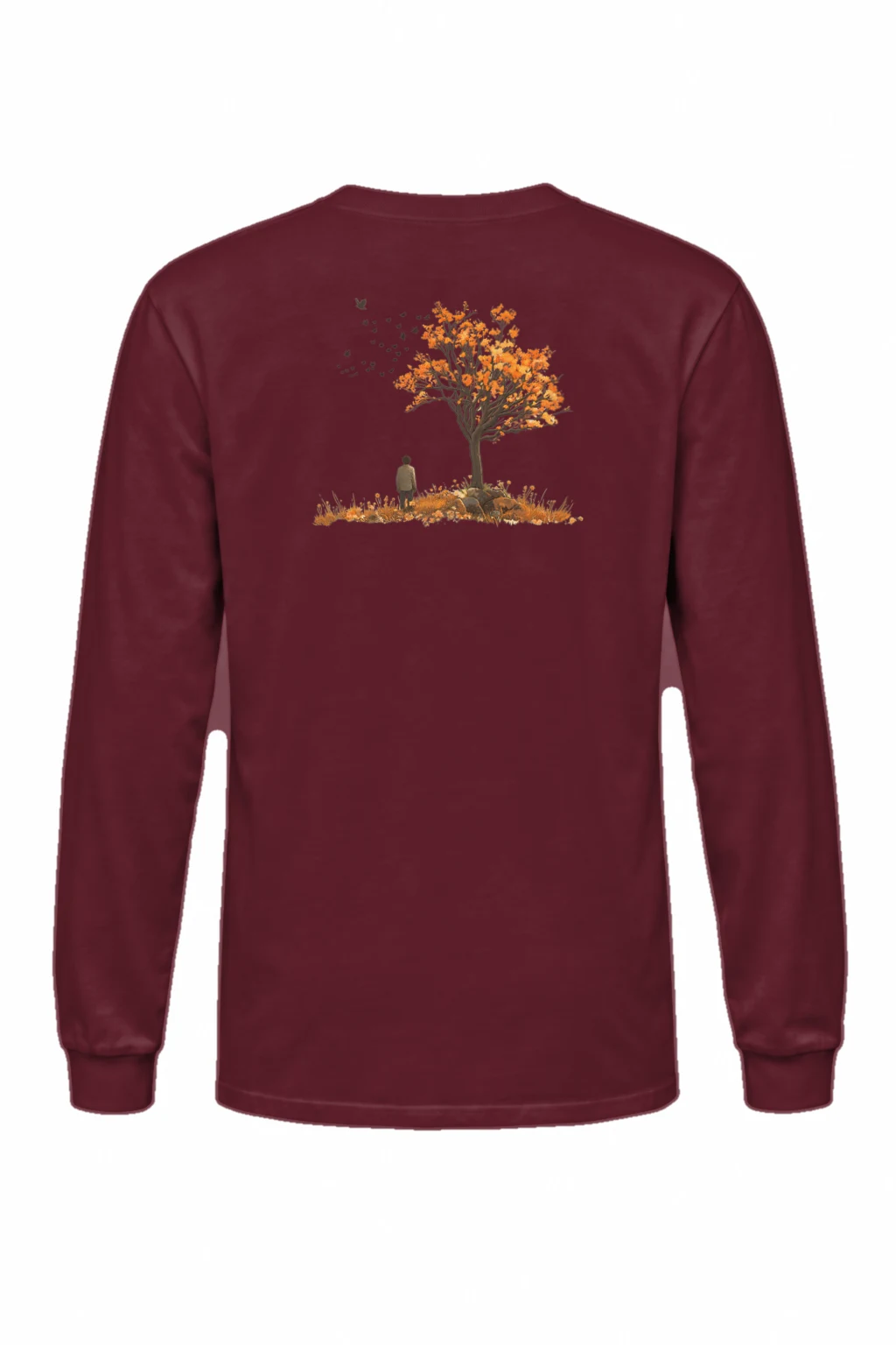"Autumn Quiet" Unisex Longsleeve T-shirt | Gildan 2400