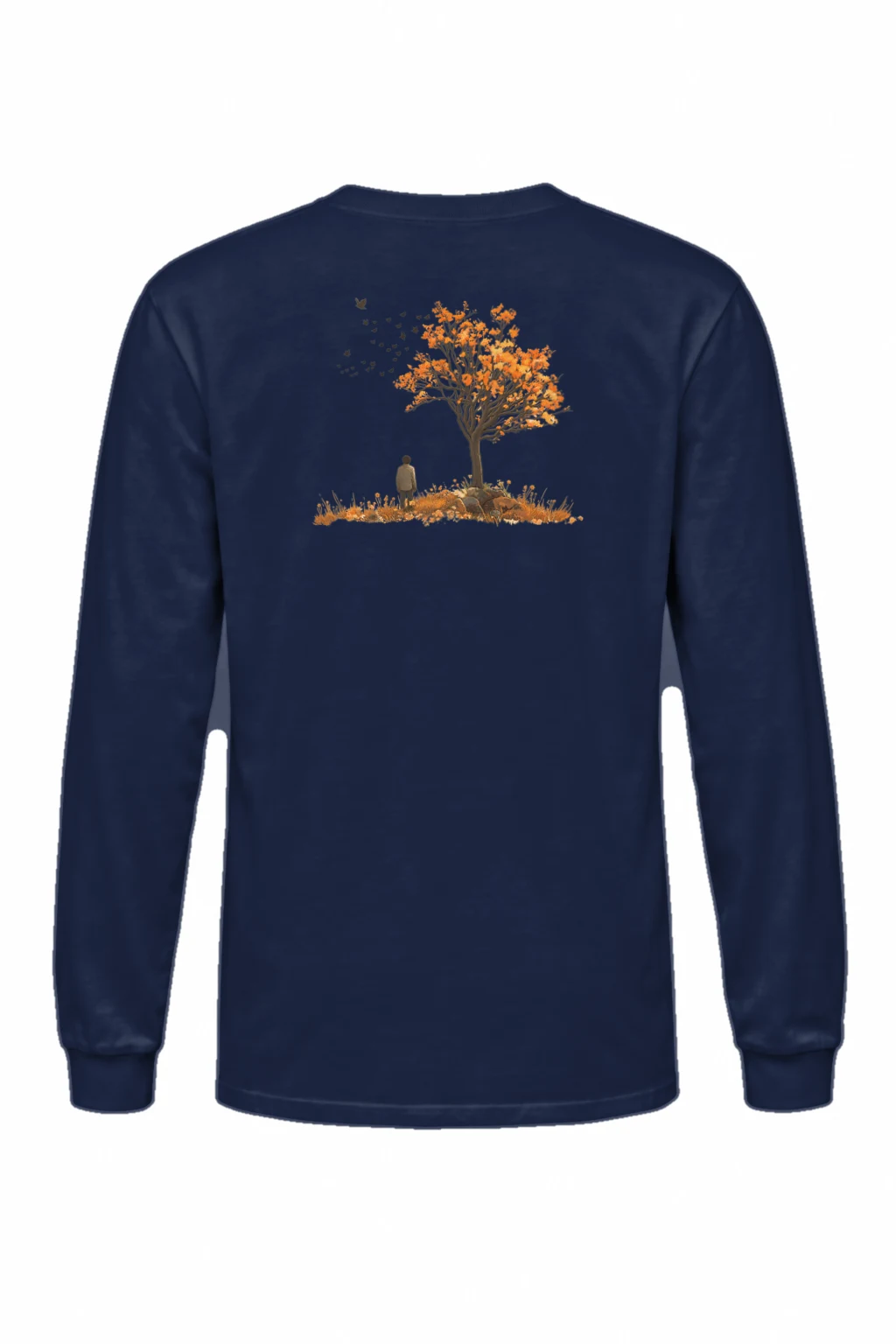 "Autumn Quiet" Unisex Longsleeve T-shirt | Gildan 2400
