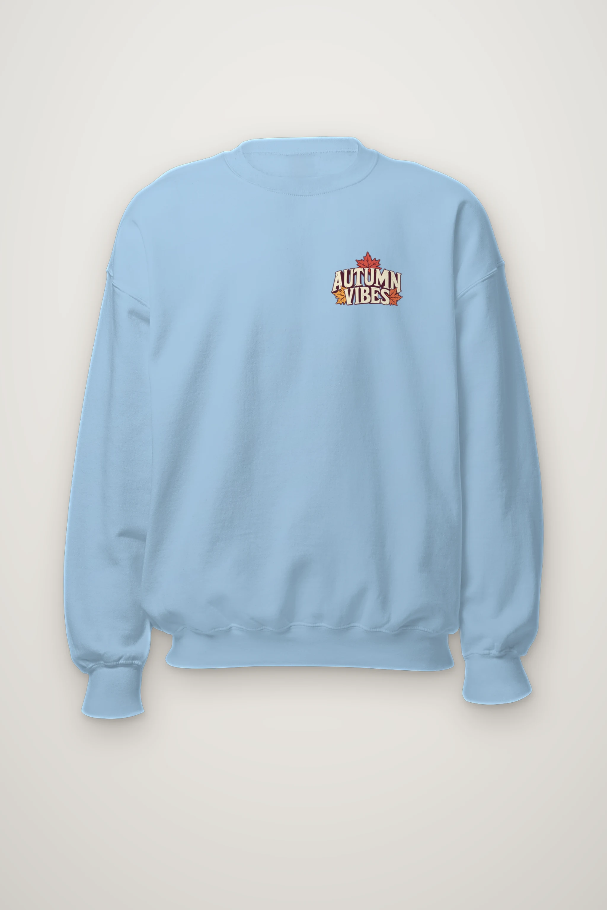 "Autumn Vibes Ride" Heavy Blend Unisex Crewneck Sweatshirt