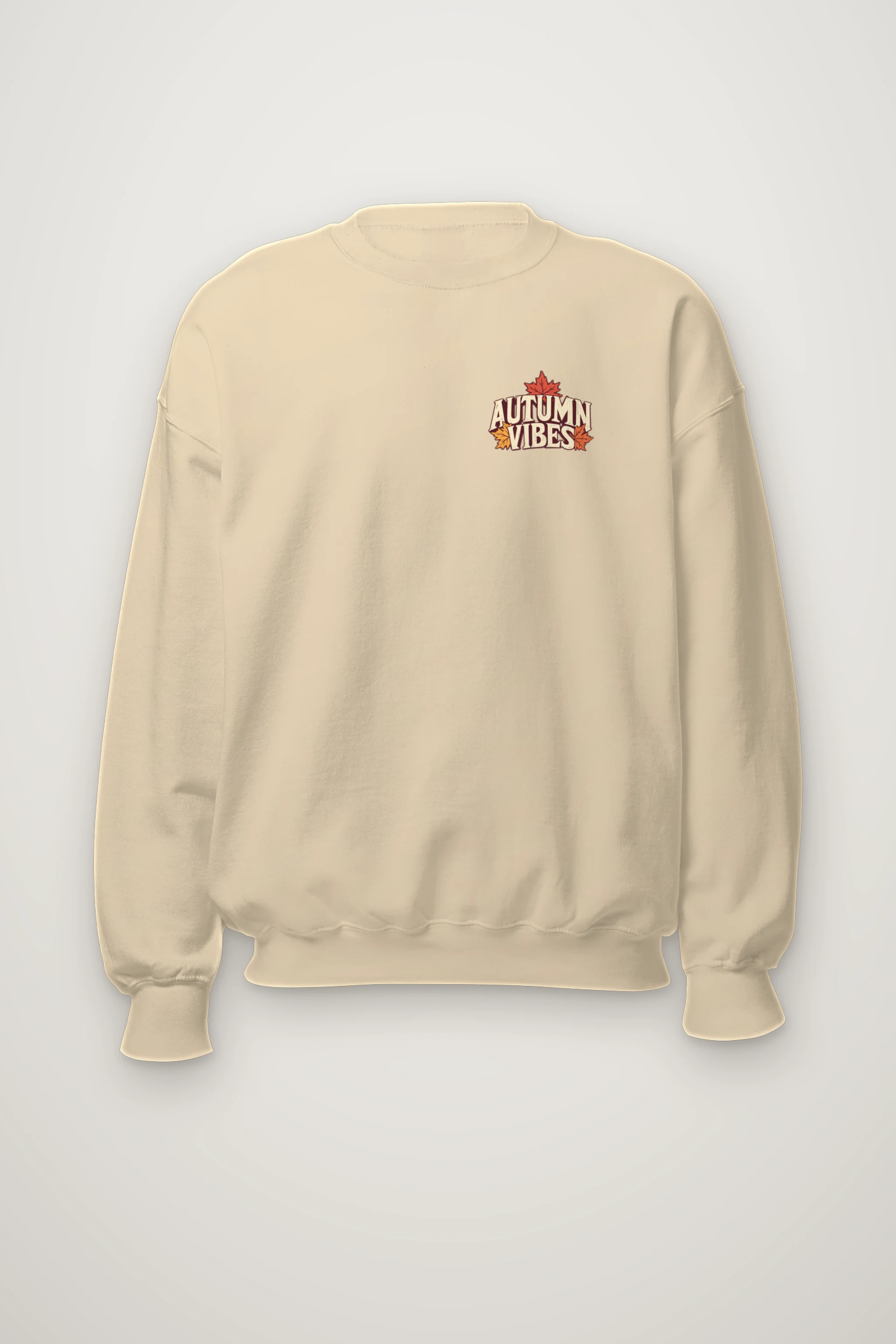 "Autumn Vibes Ride" Heavy Blend Unisex Crewneck Sweatshirt