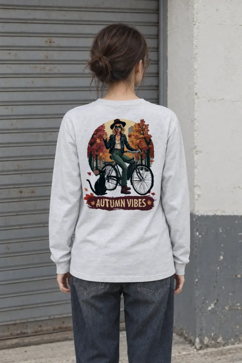 "Autumn Vibes" Unisex Longsleeve T-shirt | Gildan 2400