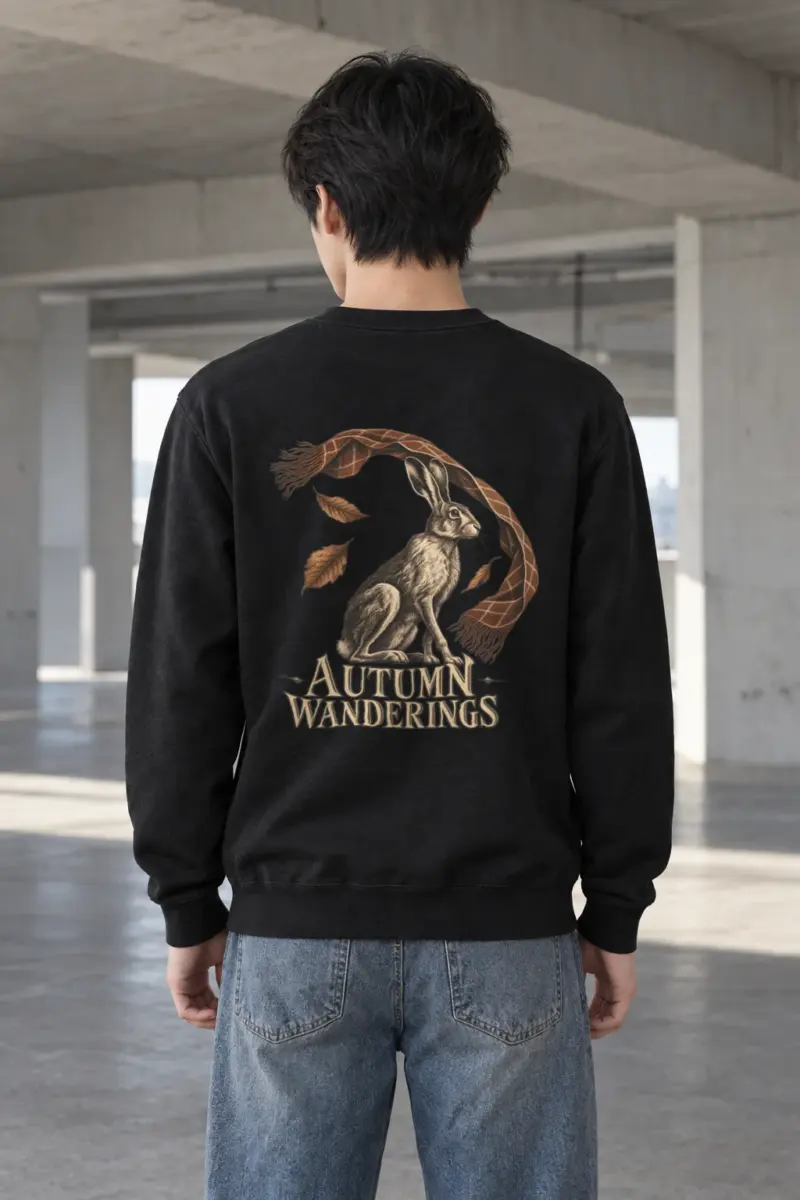 "Autumn Wanderings" Heavy Blend Unisex Crewneck Sweatshirt
