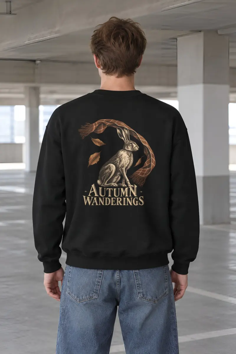 "Autumn Wanderings" Heavy Blend Unisex Crewneck Sweatshirt