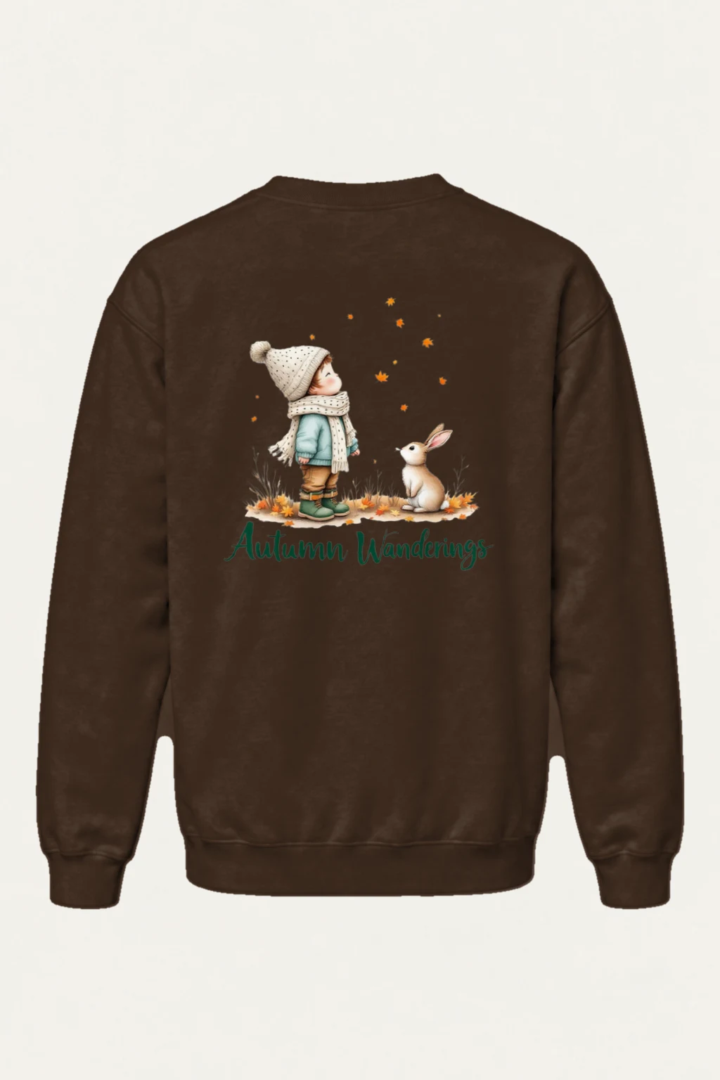 "Autumn Wanderings" Heavy Blend Unisex Crewneck Sweatshirt | Gildan 18000