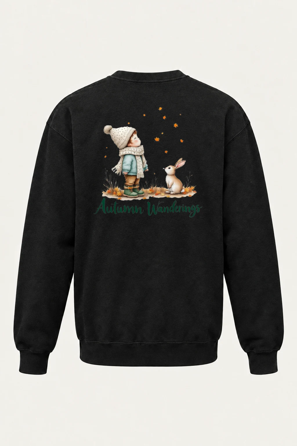 "Autumn Wanderings" Heavy Blend Unisex Crewneck Sweatshirt | Gildan 18000