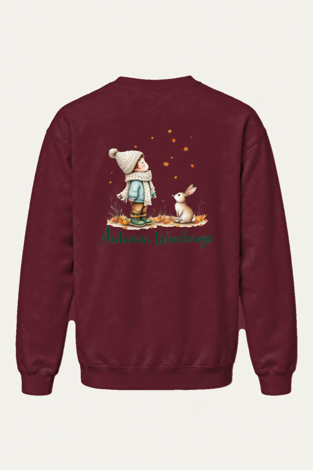 "Autumn Wanderings" Heavy Blend Unisex Crewneck Sweatshirt | Gildan 18000