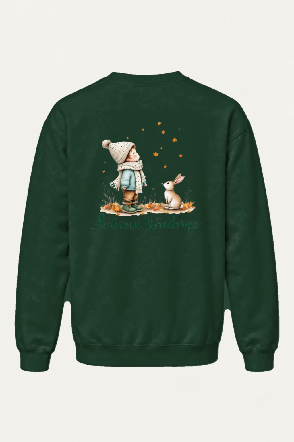 "Autumn Wanderings" Heavy Blend Unisex Crewneck Sweatshirt | Gildan 18000