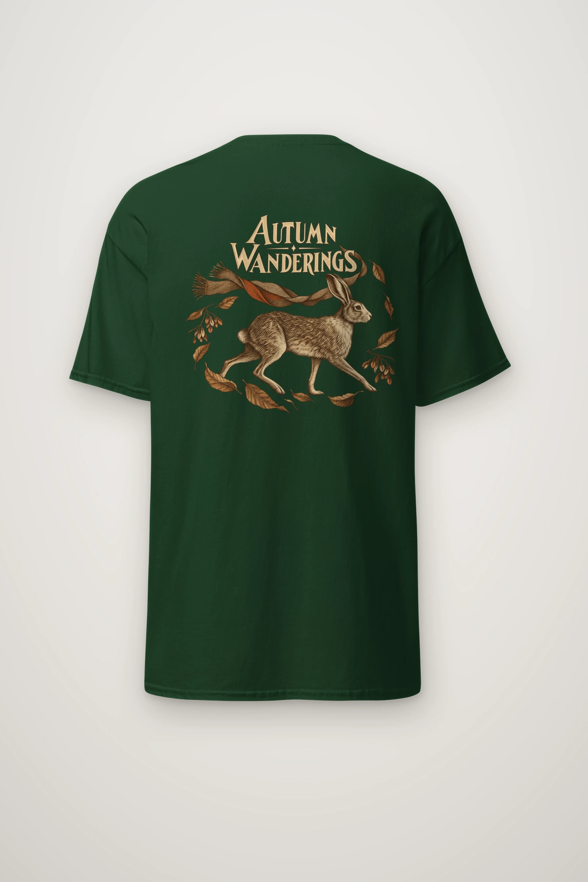 "Autumn Wanderings" Heavyweight Unisex Crewneck T-shirt