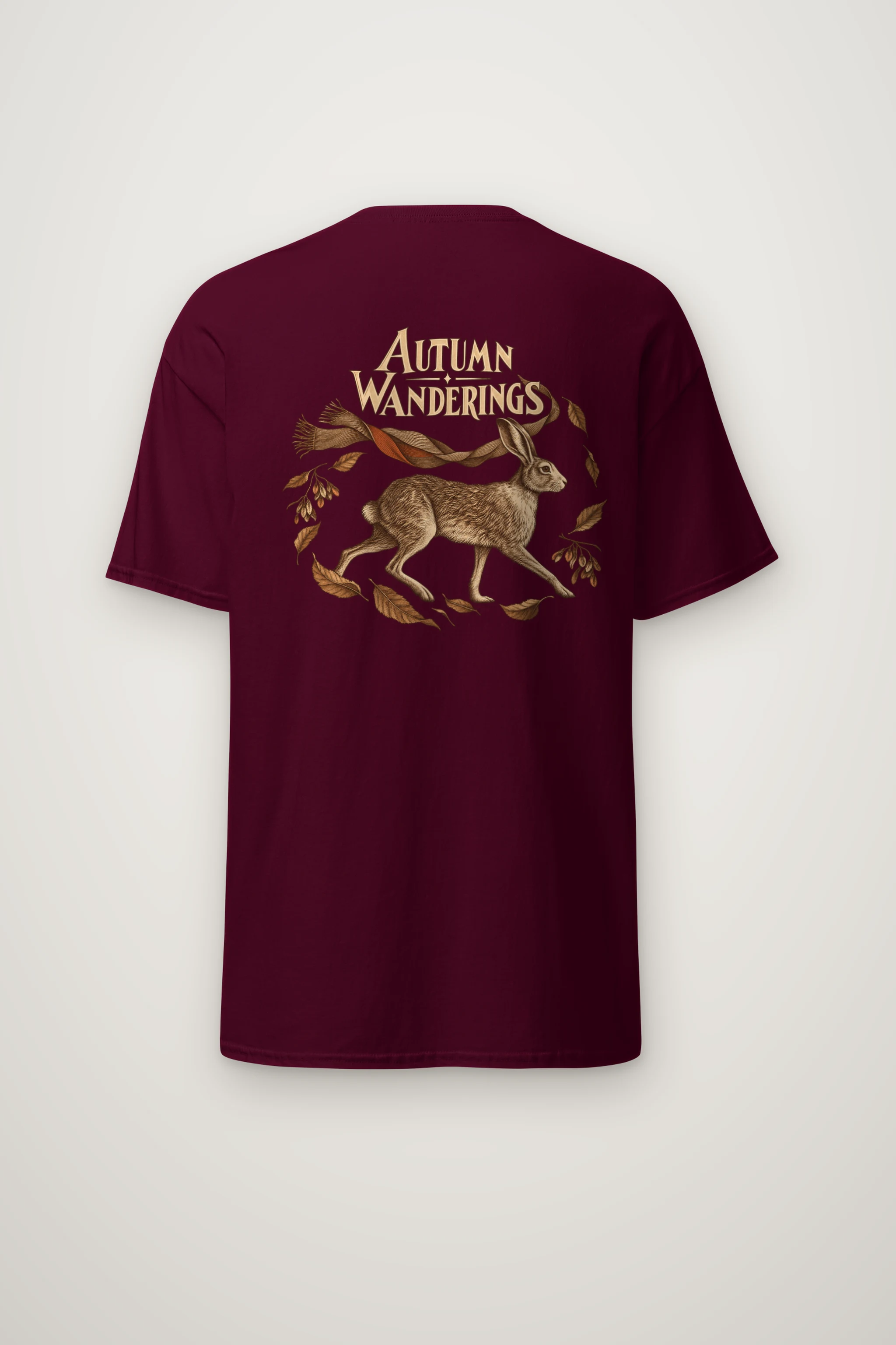 "Autumn Wanderings" Heavyweight Unisex Crewneck T-shirt