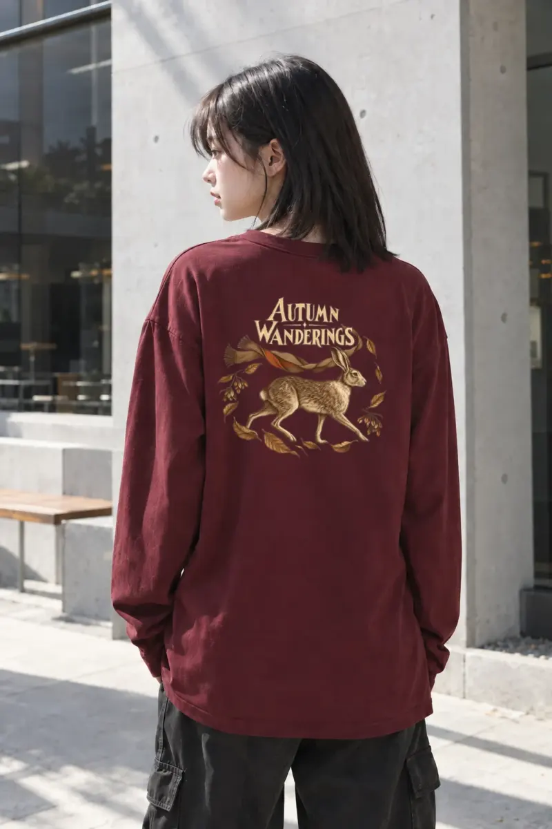 "Autumn Wanderings" Unisex Longsleeve T-shirt | Gildan 2400