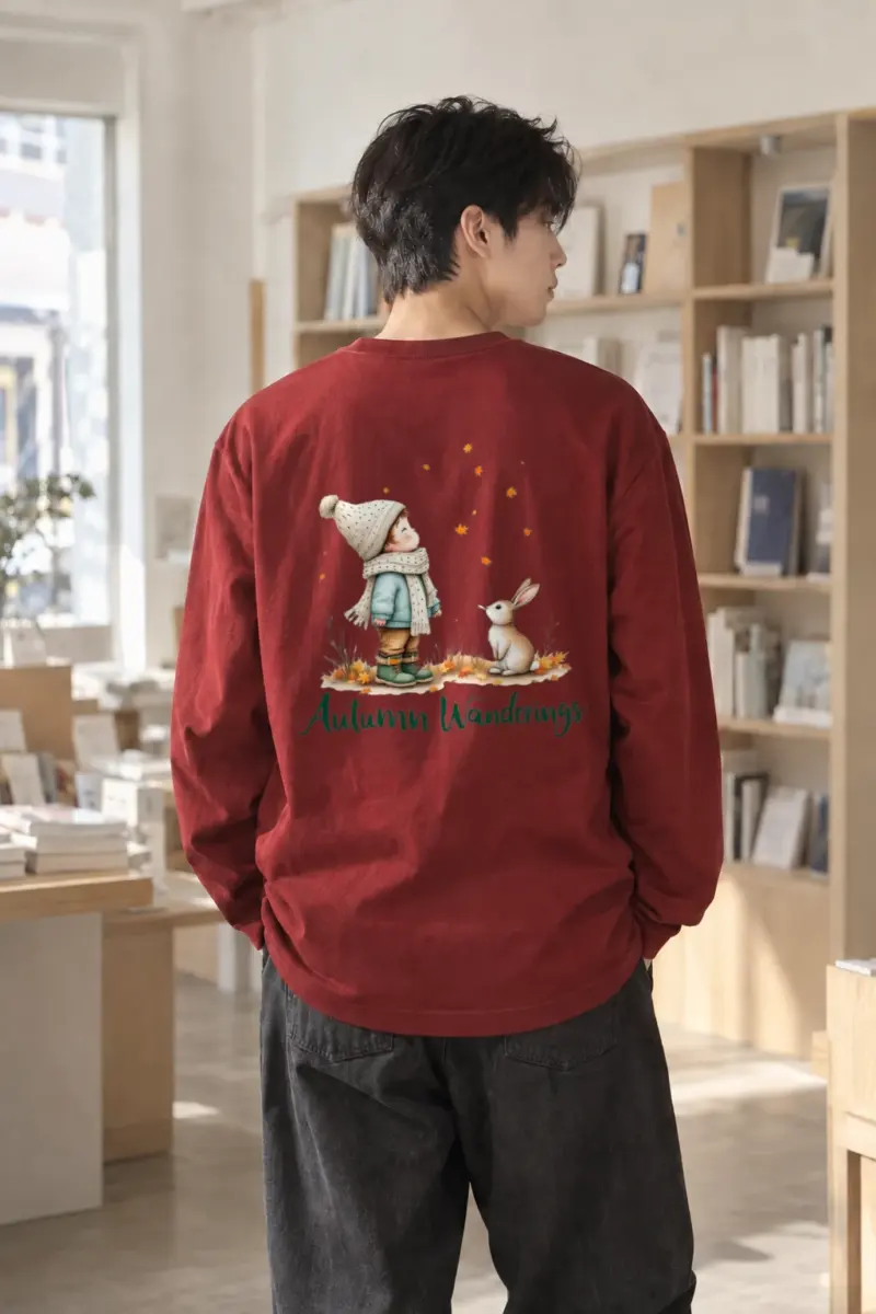 "Autumn Wanderings" Unisex Longsleeve T-shirt | Gildan 2400