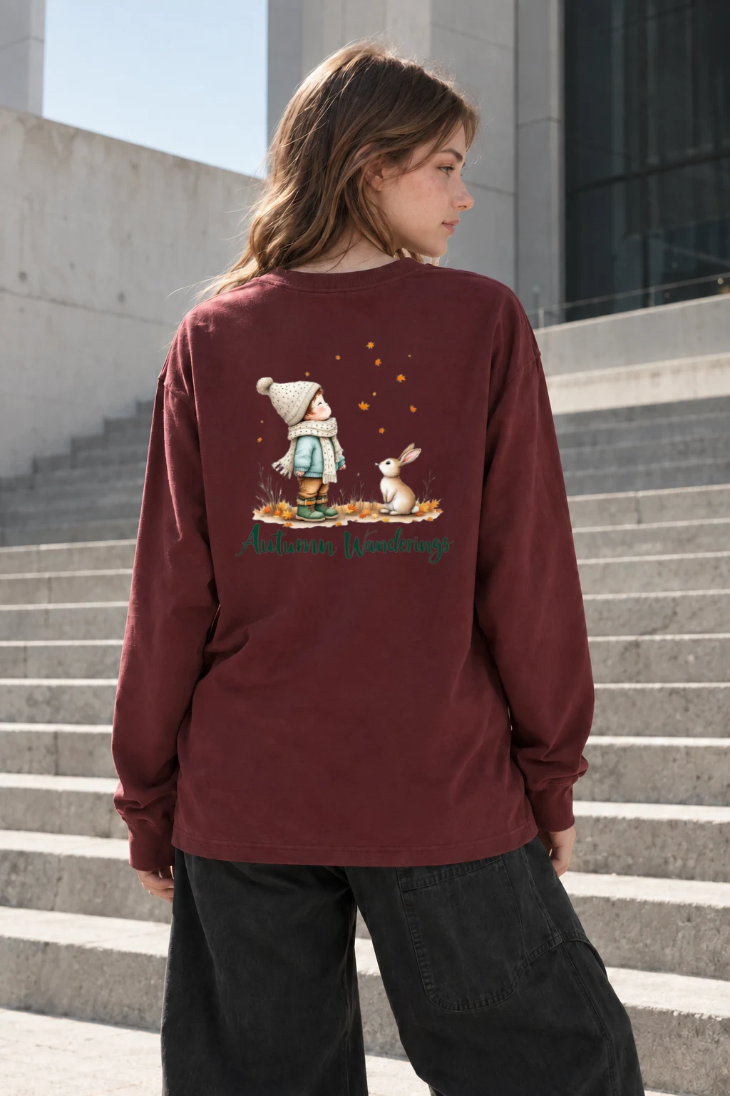 "Autumn Wanderings" Unisex Longsleeve T-shirt | Gildan 2400