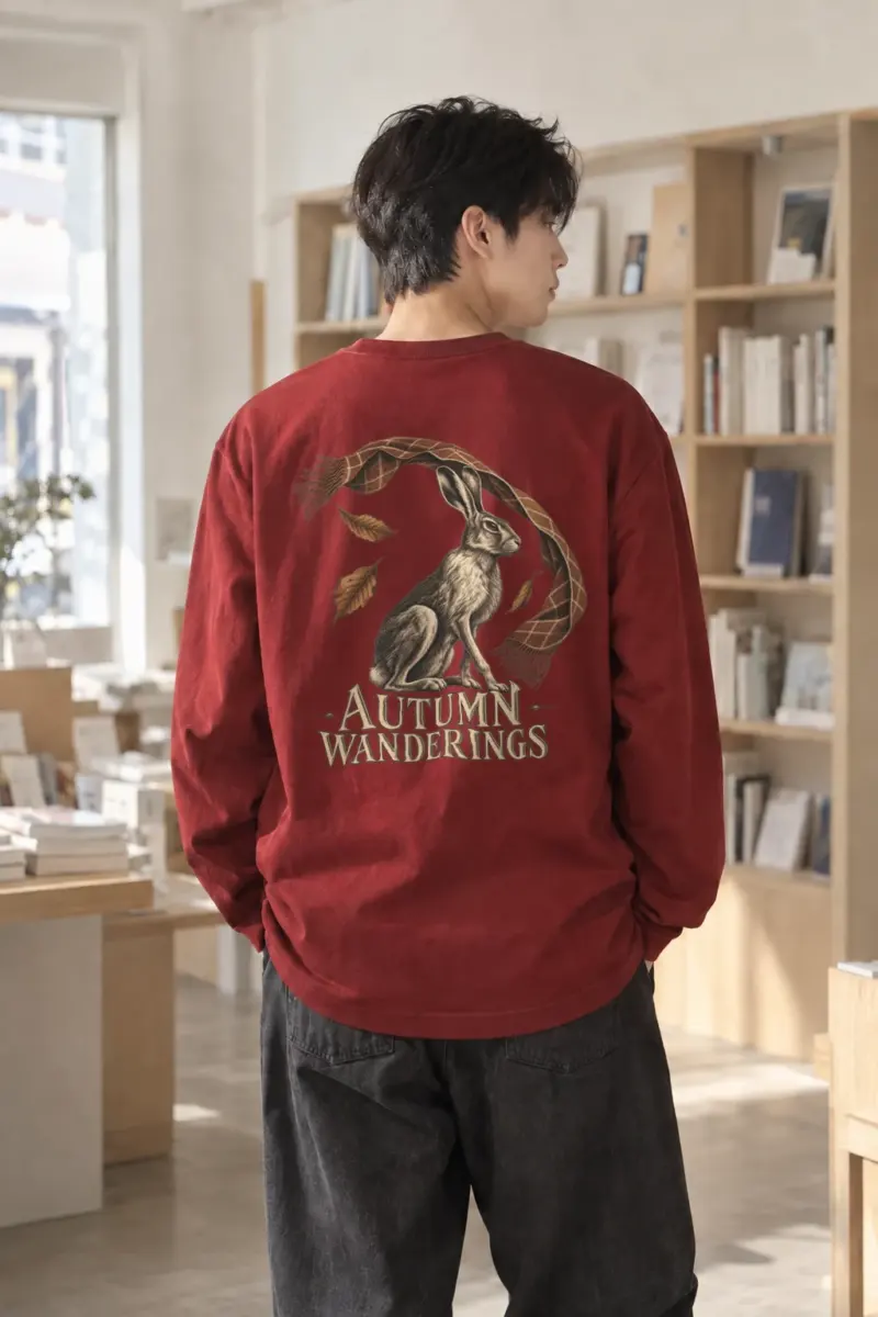 "Autumn Wanderings" Unisex Longsleeve T-shirt | Gildan 2400