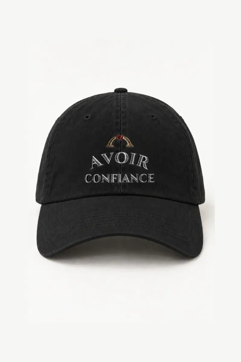 "Avoir Confiance" Classic Dad Hat · Embroidered | Yupoong 6245CM