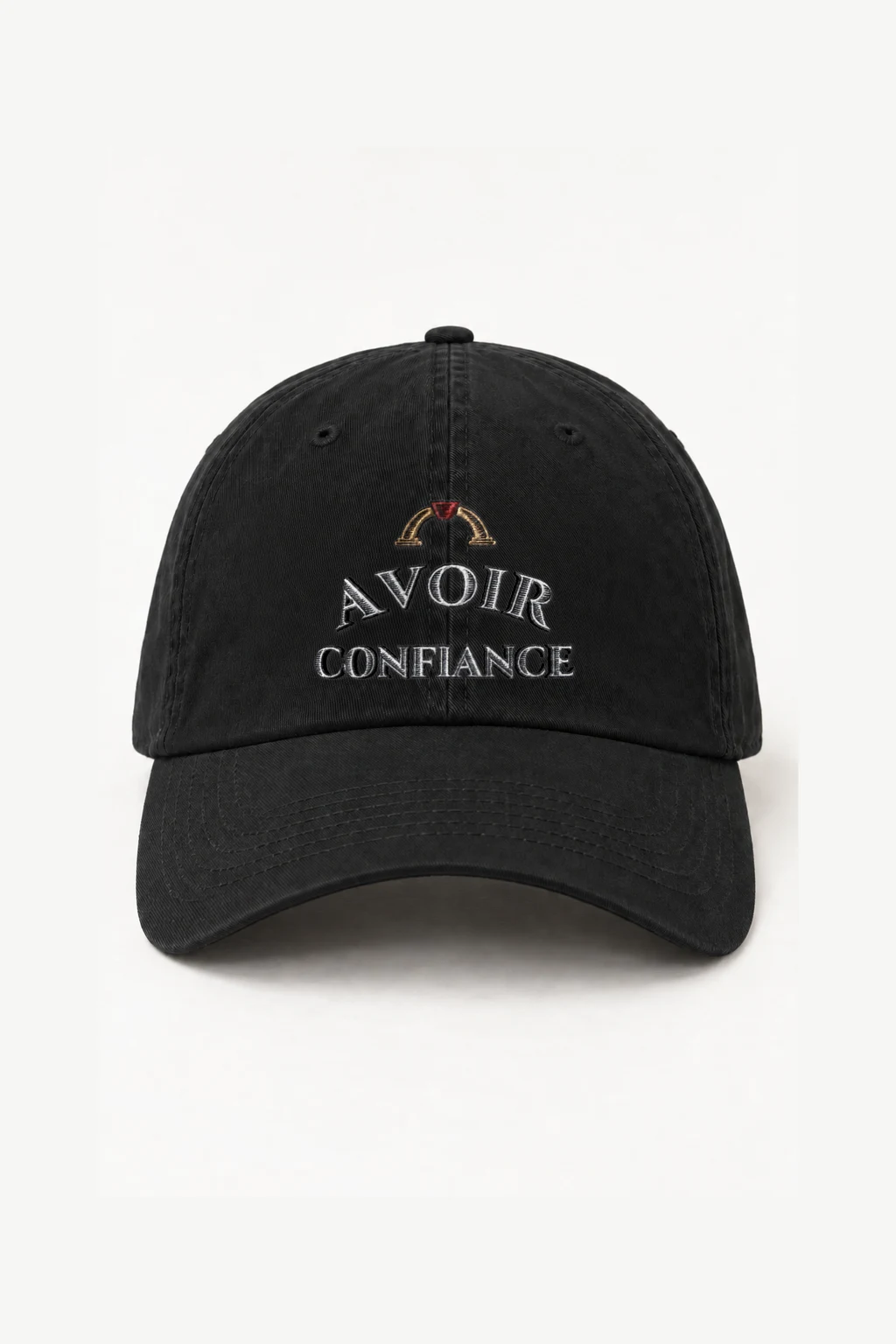 "Avoir Confiance" Classic Dad Hat · Embroidered | Yupoong 6245CM