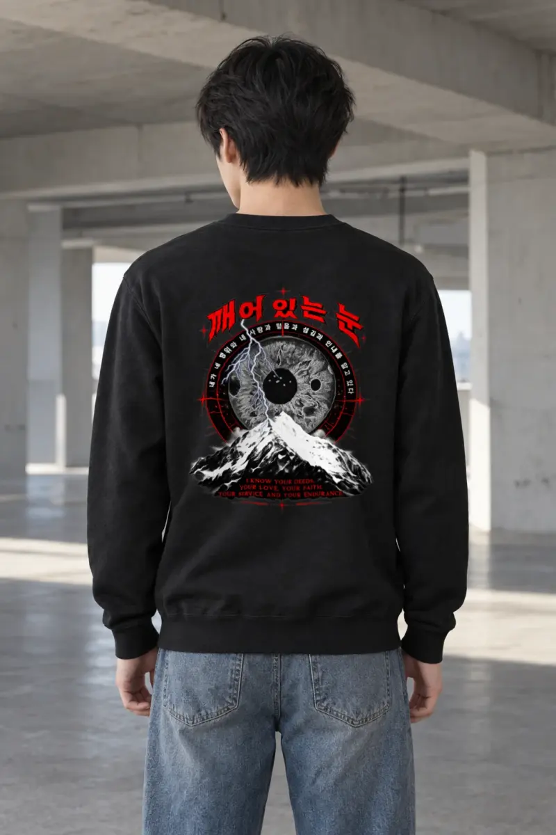 "Awake Eye" Heavy Blend Unisex Crewneck Sweatshirt