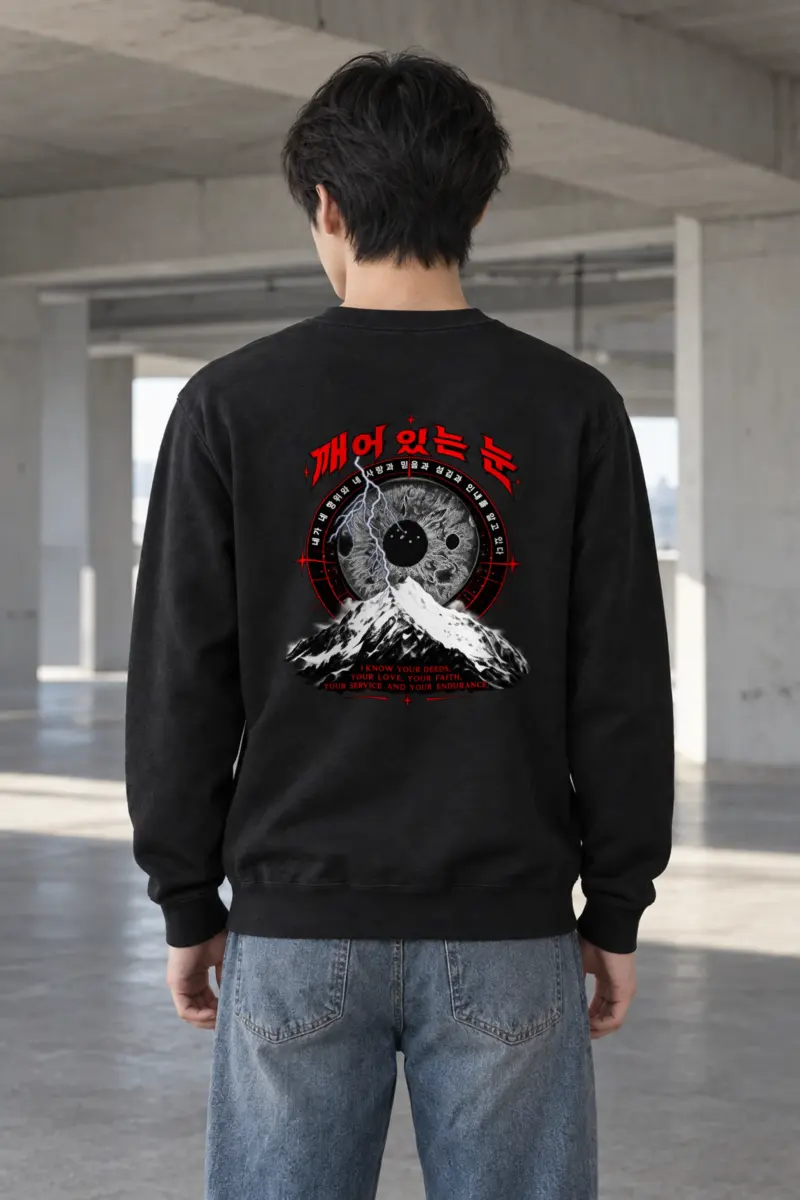 "Awake Eye" Heavy Blend Unisex Crewneck Sweatshirt