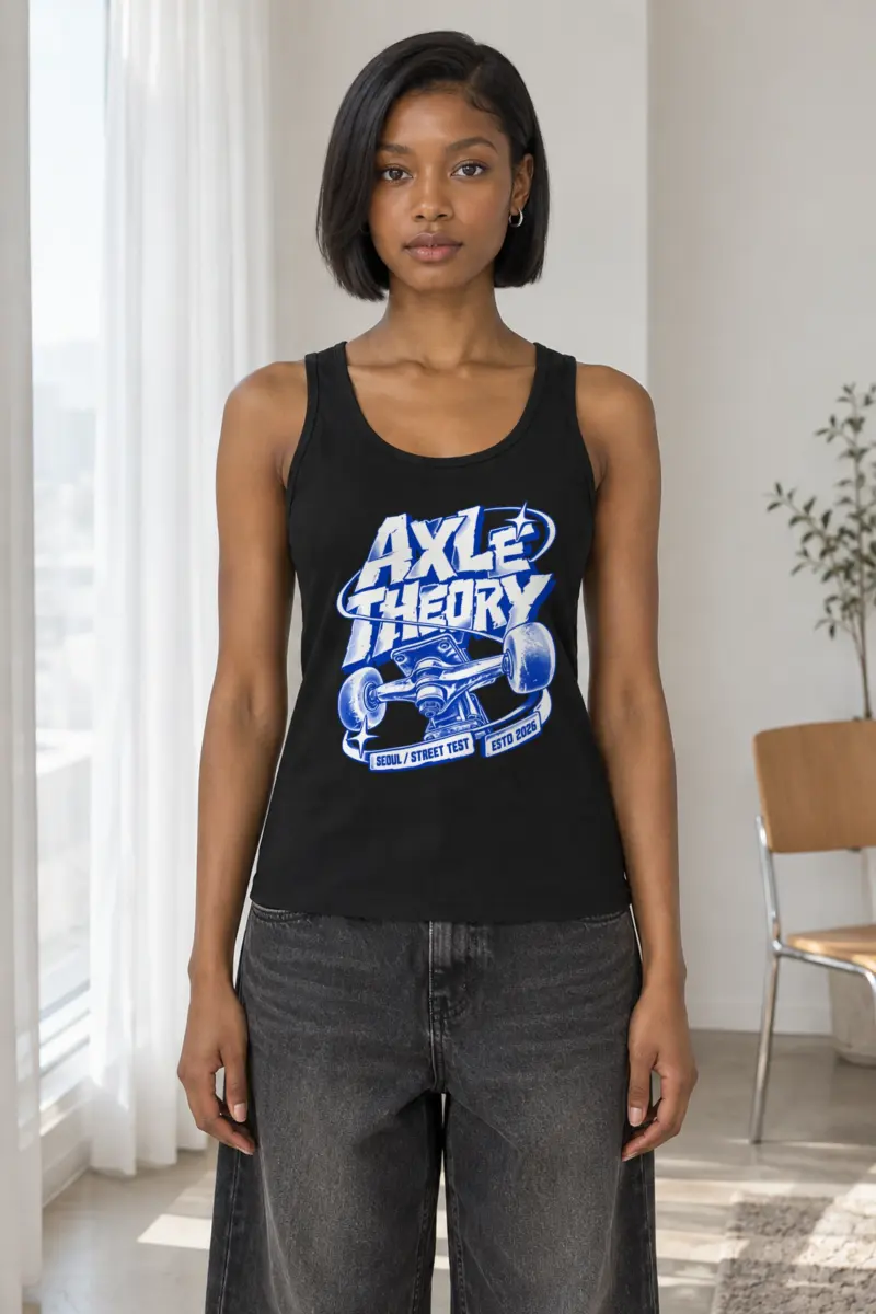 "Axle Theory Seoul" Unisex Jersey Tank