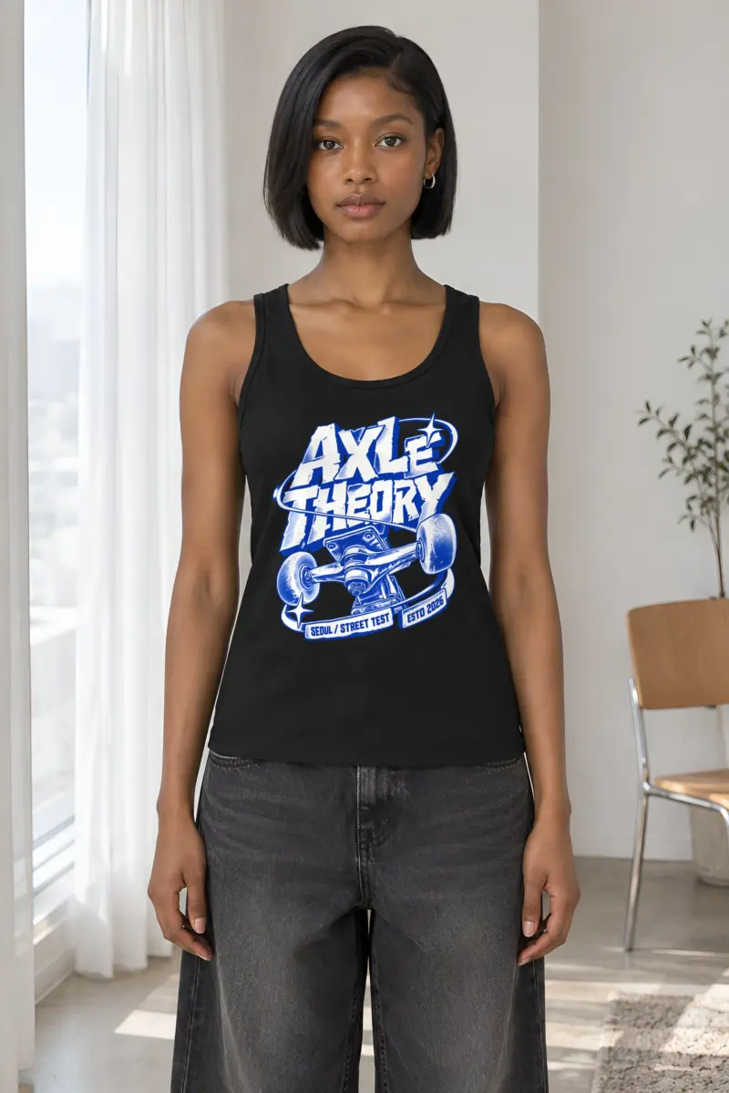 "Axle Theory Seoul" Unisex Jersey Tank