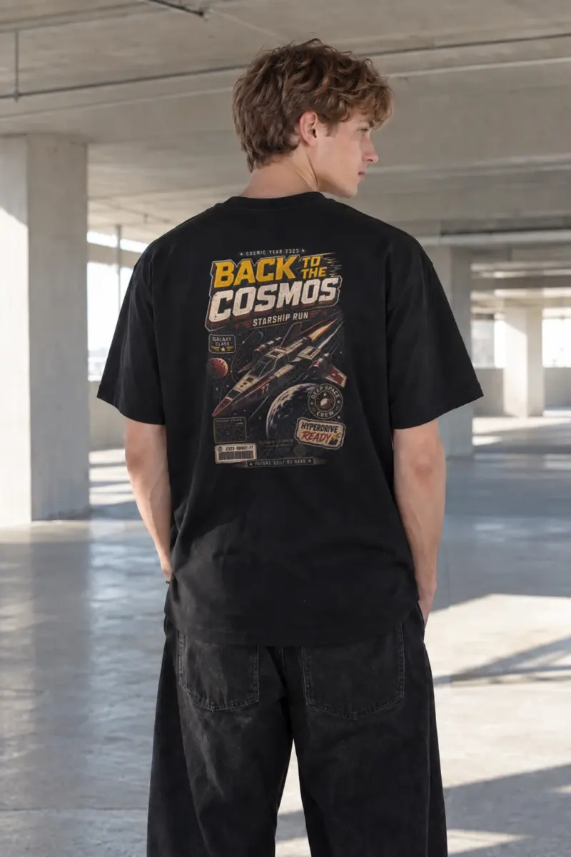 “Back To Comets Ready” Heavyweight Unisex Crewneck T-shirt | Gildan 5000