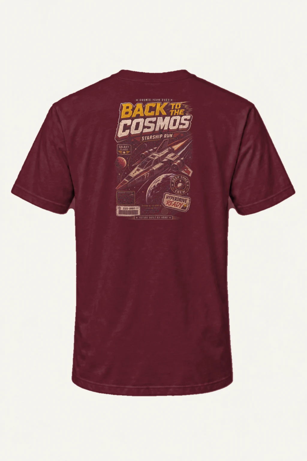 "Back To Comets Ready" Heavyweight Unisex Crewneck T-shirt | Gildan 5000