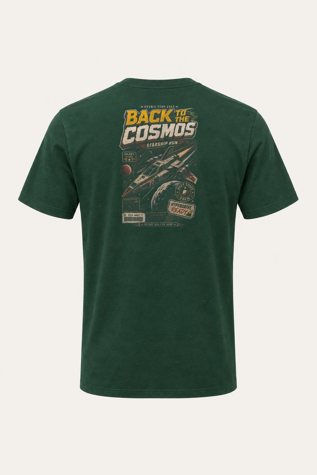 "Back To Comets Ready" Heavyweight Unisex Crewneck T-shirt | Gildan 5000
