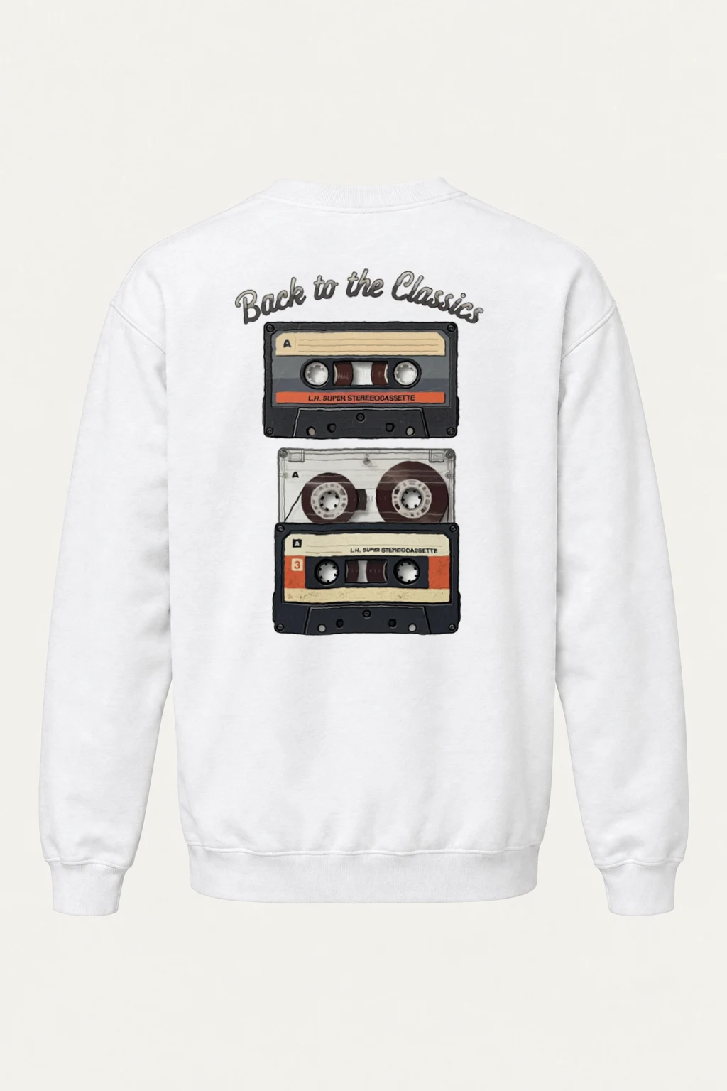 "Back to the Classics" Heavy Blend Unisex Crewneck Sweatshirt | Gildan 18000
