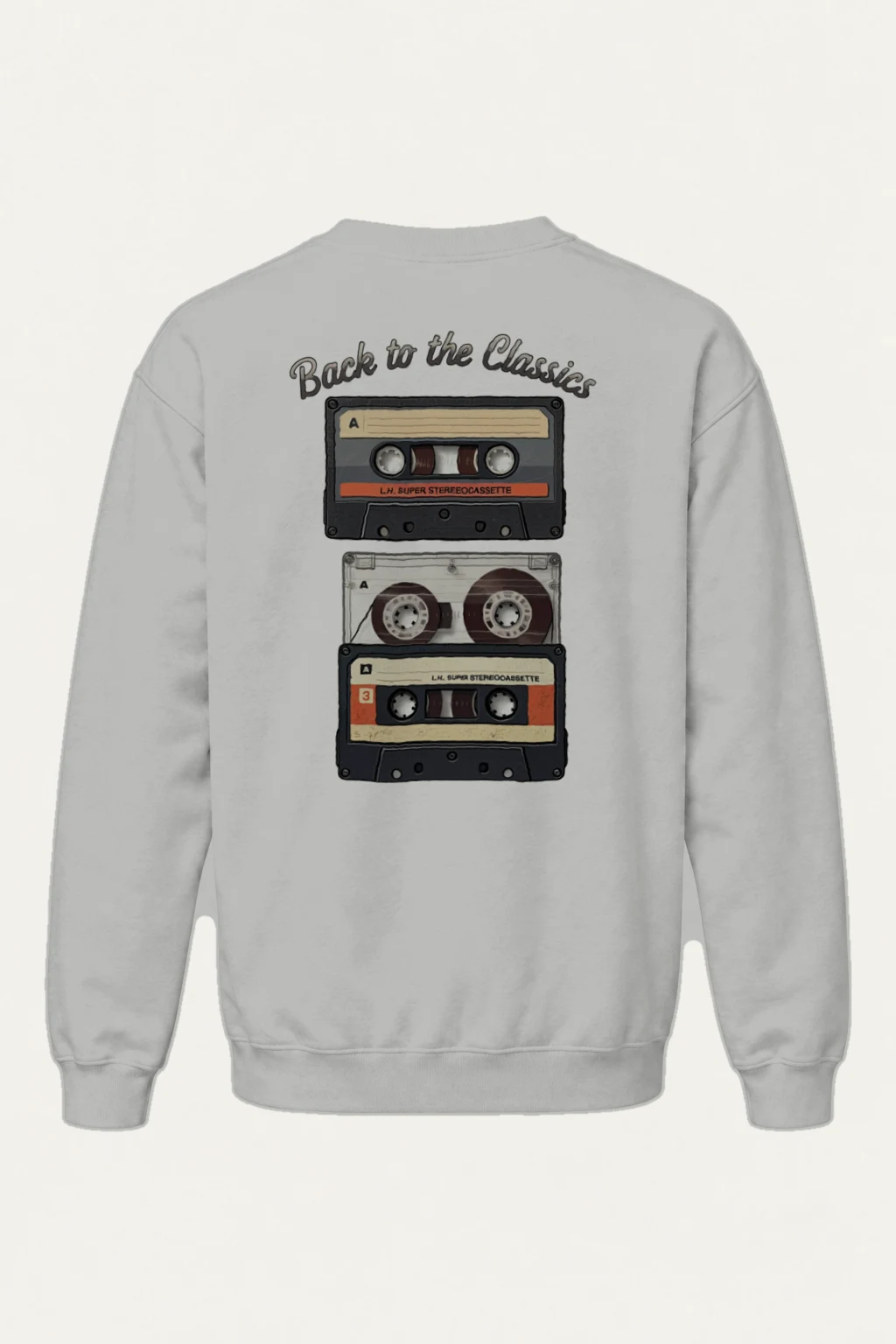 "Back to the Classics" Heavy Blend Unisex Crewneck Sweatshirt | Gildan 18000