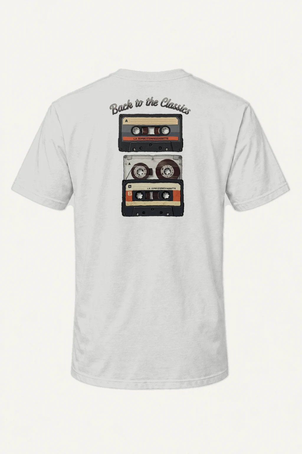 "Back To The Classics" Heavyweight Unisex Crewneck T-shirt | Gildan 5000