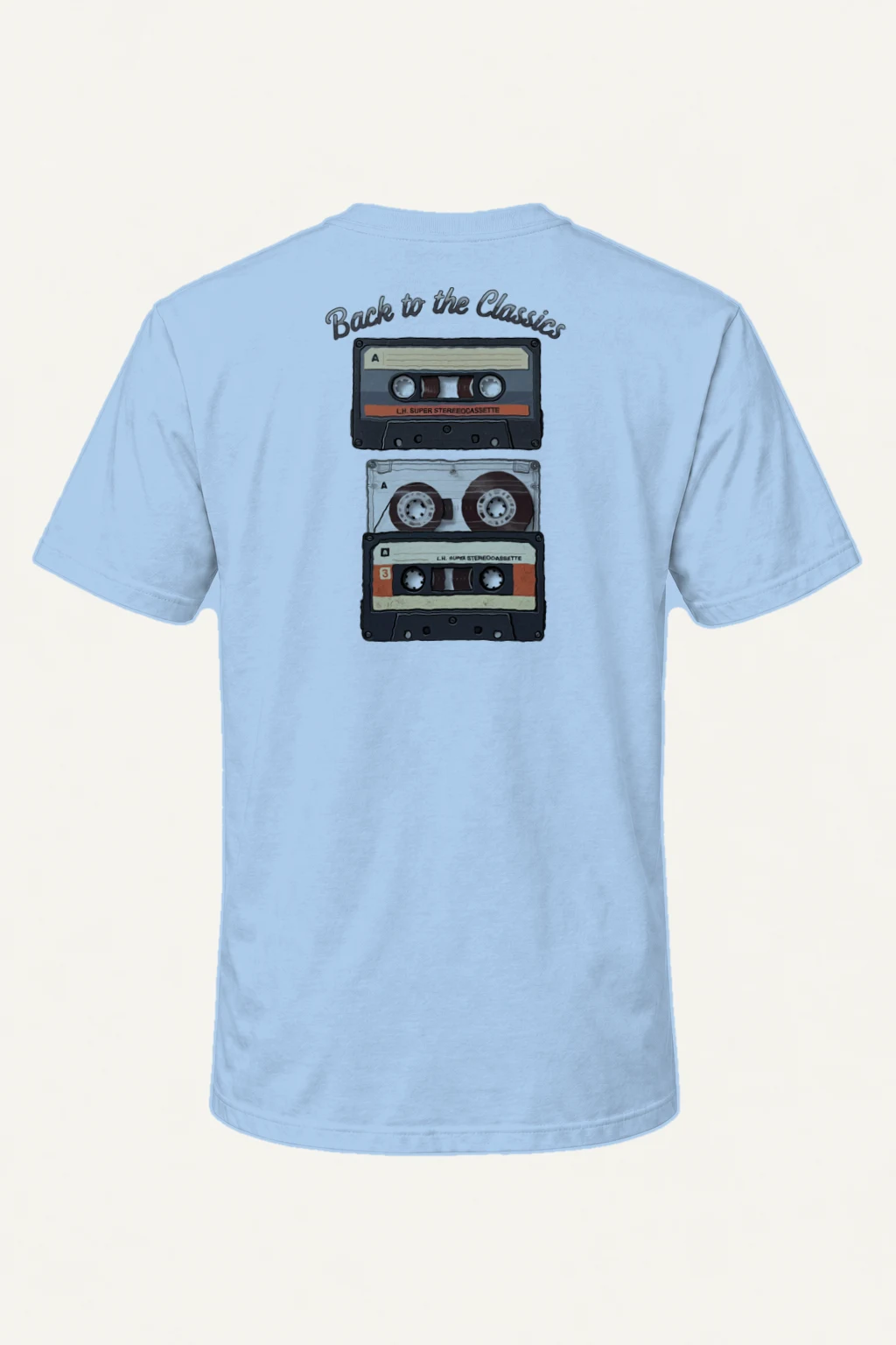 "Back To The Classics" Heavyweight Unisex Crewneck T-shirt | Gildan 5000