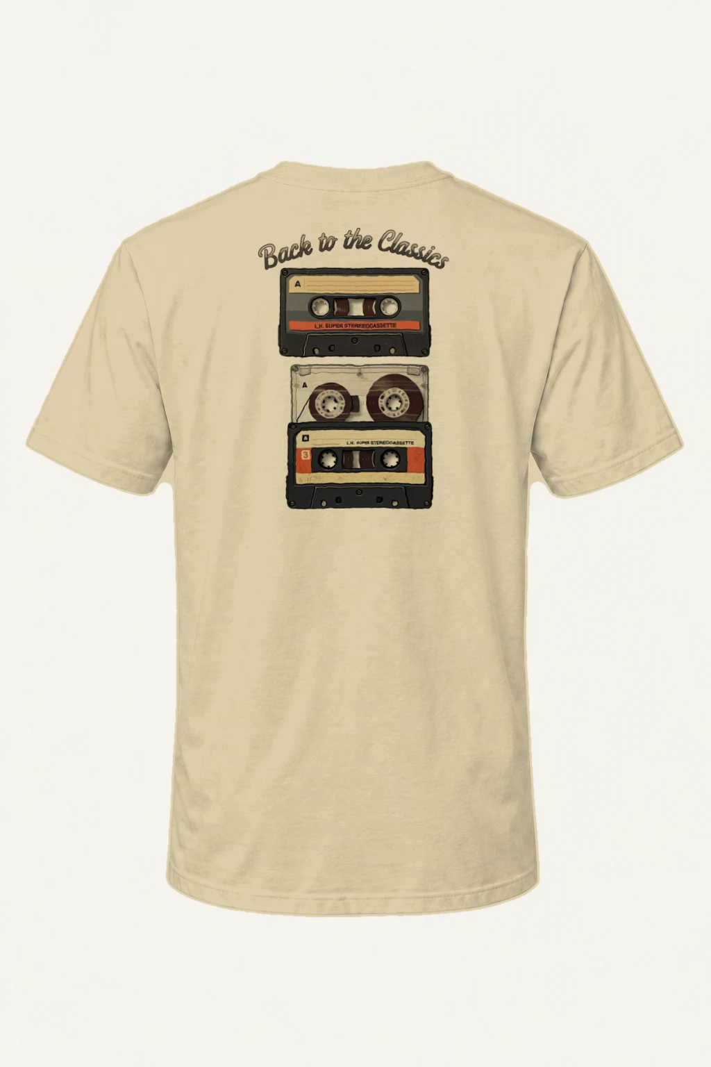 "Back To The Classics" Heavyweight Unisex Crewneck T-shirt | Gildan 5000