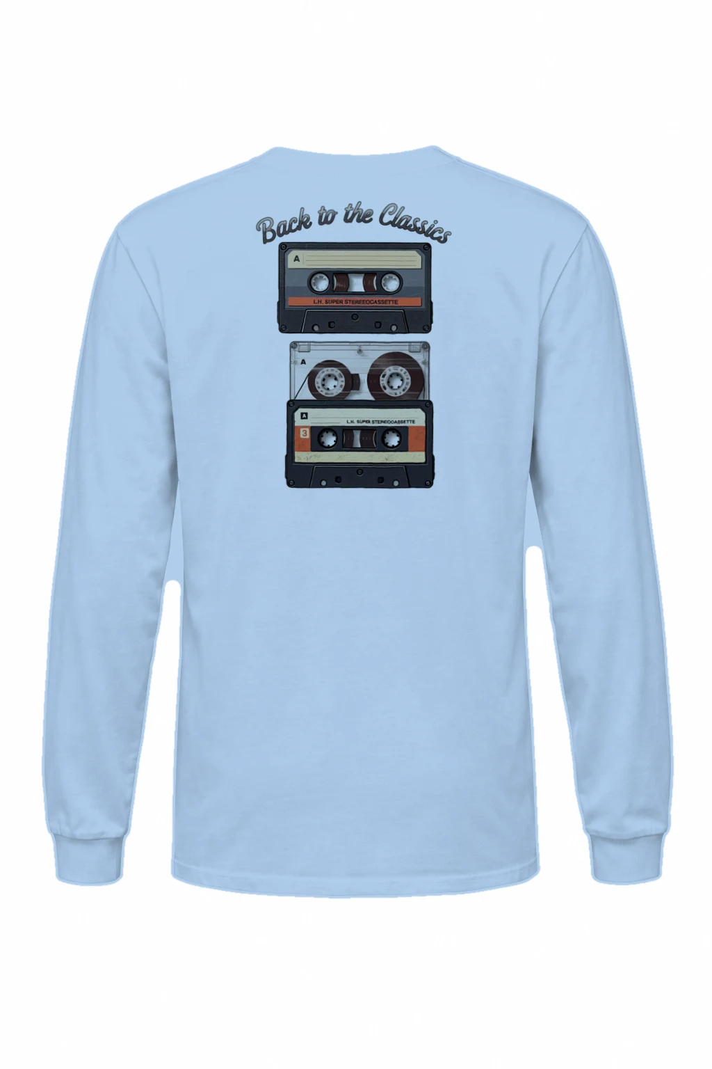 "Back To The Classics" Unisex Longsleeve T-shirt | Gildan 2400