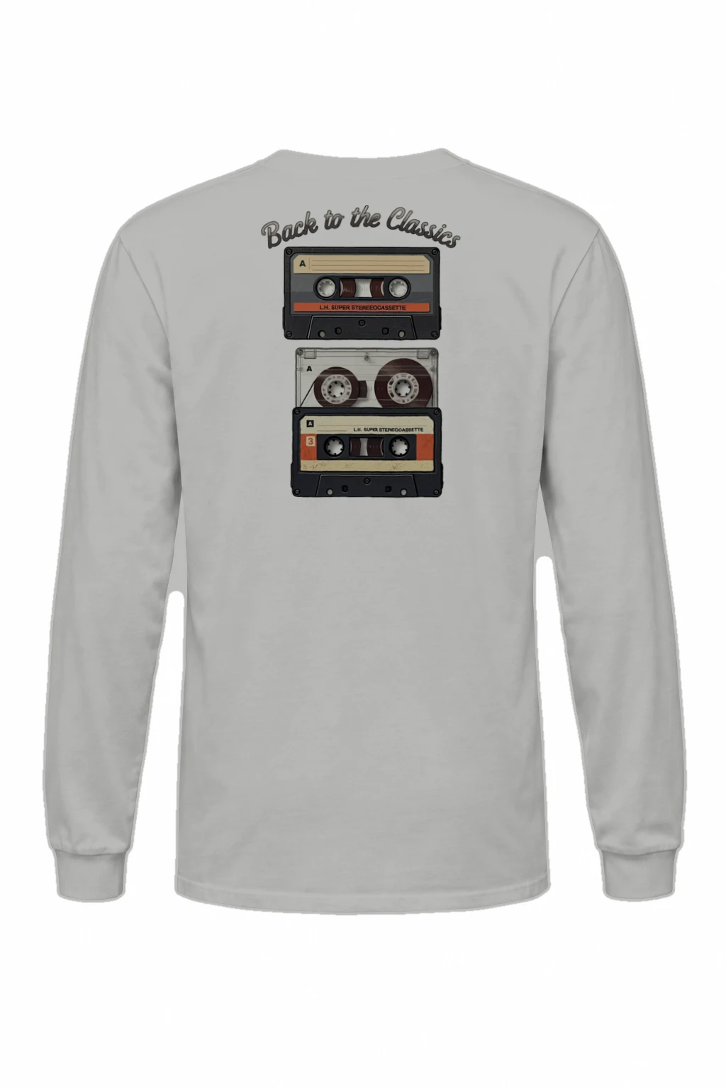 "Back To The Classics" Unisex Longsleeve T-shirt | Gildan 2400