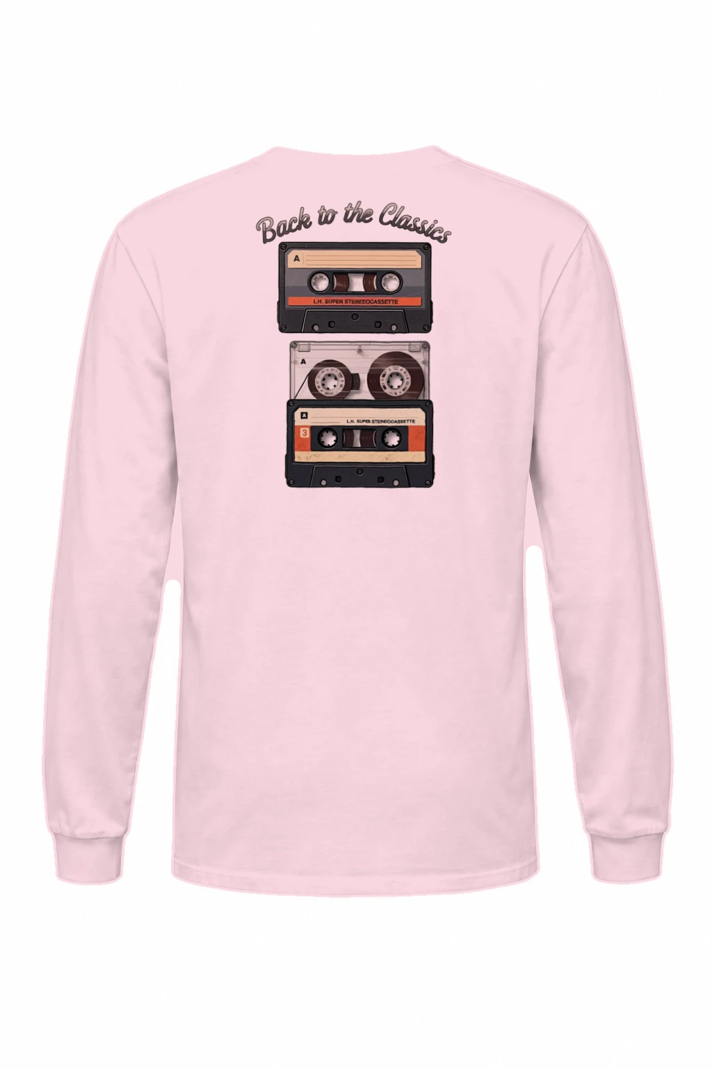 "Back To The Classics" Unisex Longsleeve T-shirt | Gildan 2400
