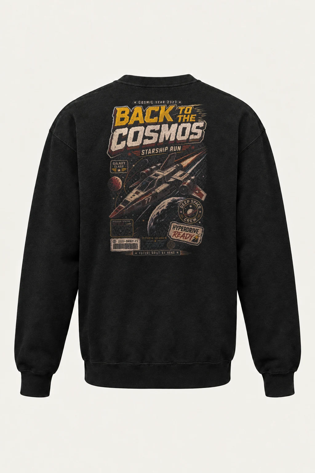 "Back To The Future Ready" Heavy Blend Unisex Crewneck Sweatshirt | Gildan 18000