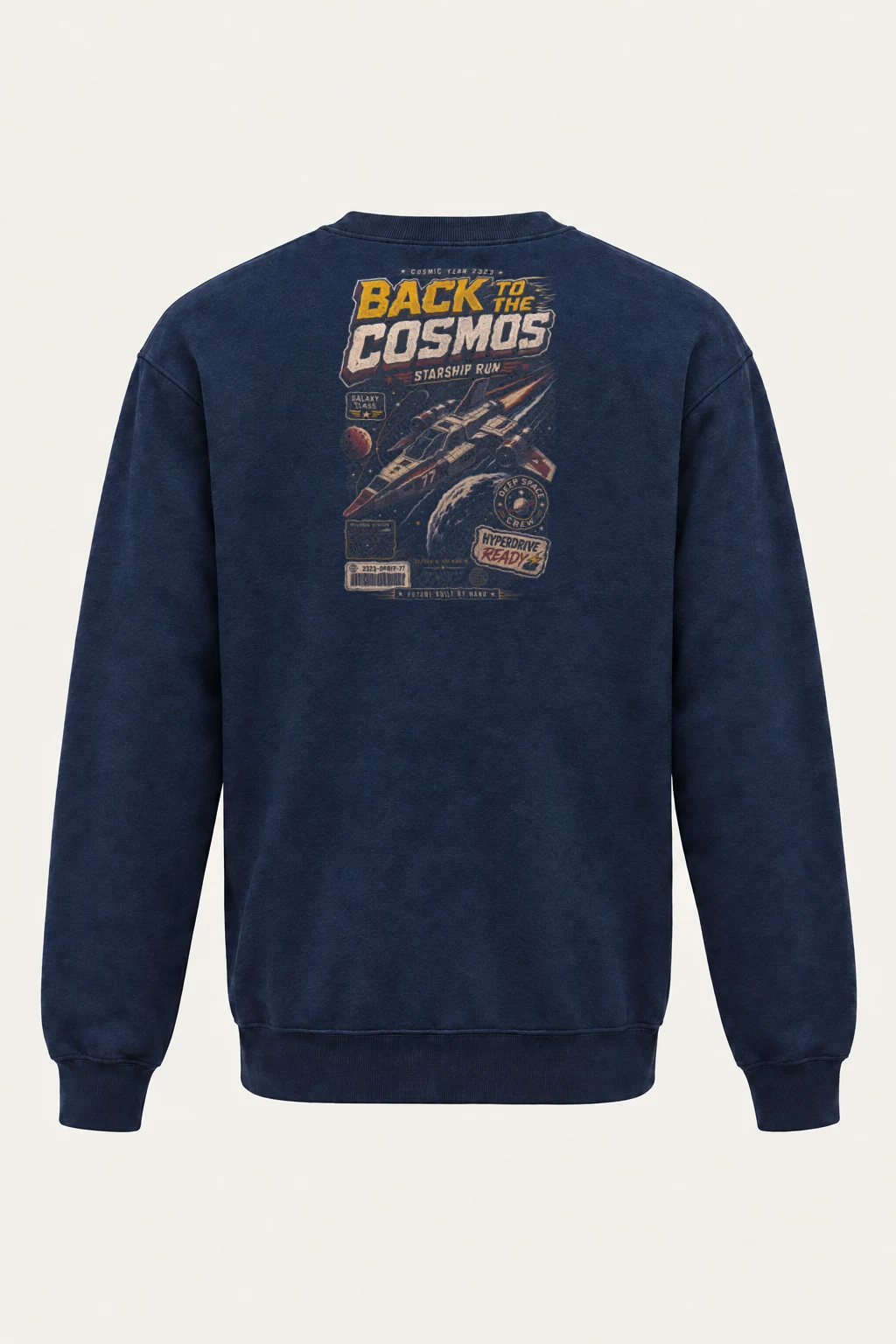 "Back To The Future Ready" Heavy Blend Unisex Crewneck Sweatshirt | Gildan 18000