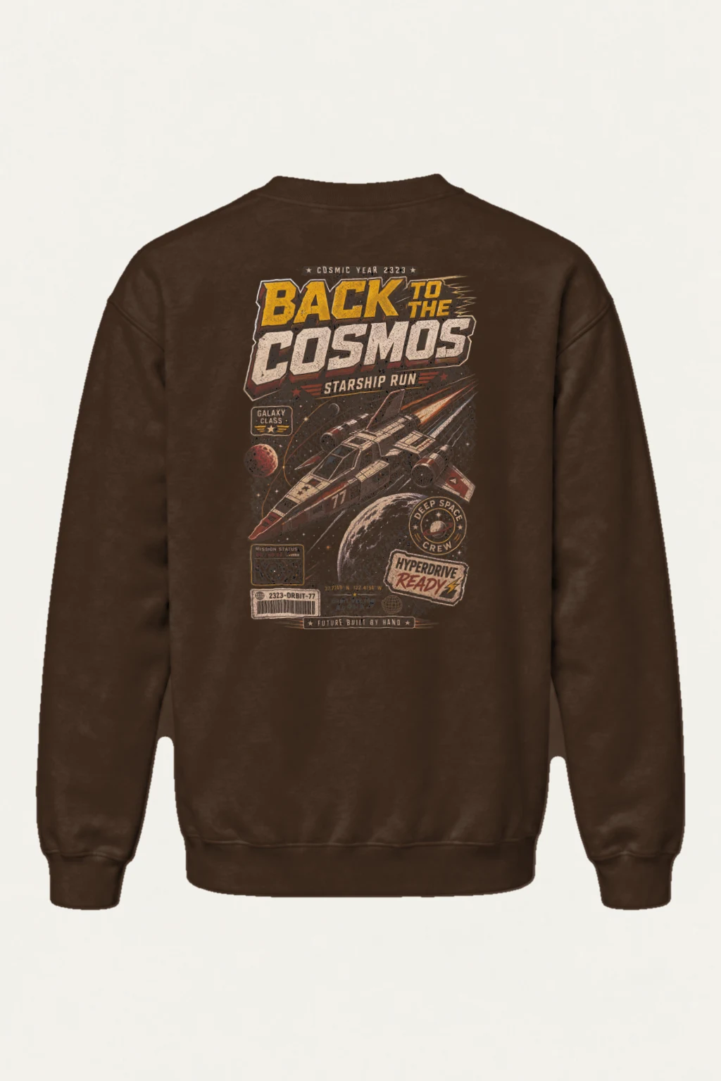 "Back To The Future Ready" Heavy Blend Unisex Crewneck Sweatshirt | Gildan 18000