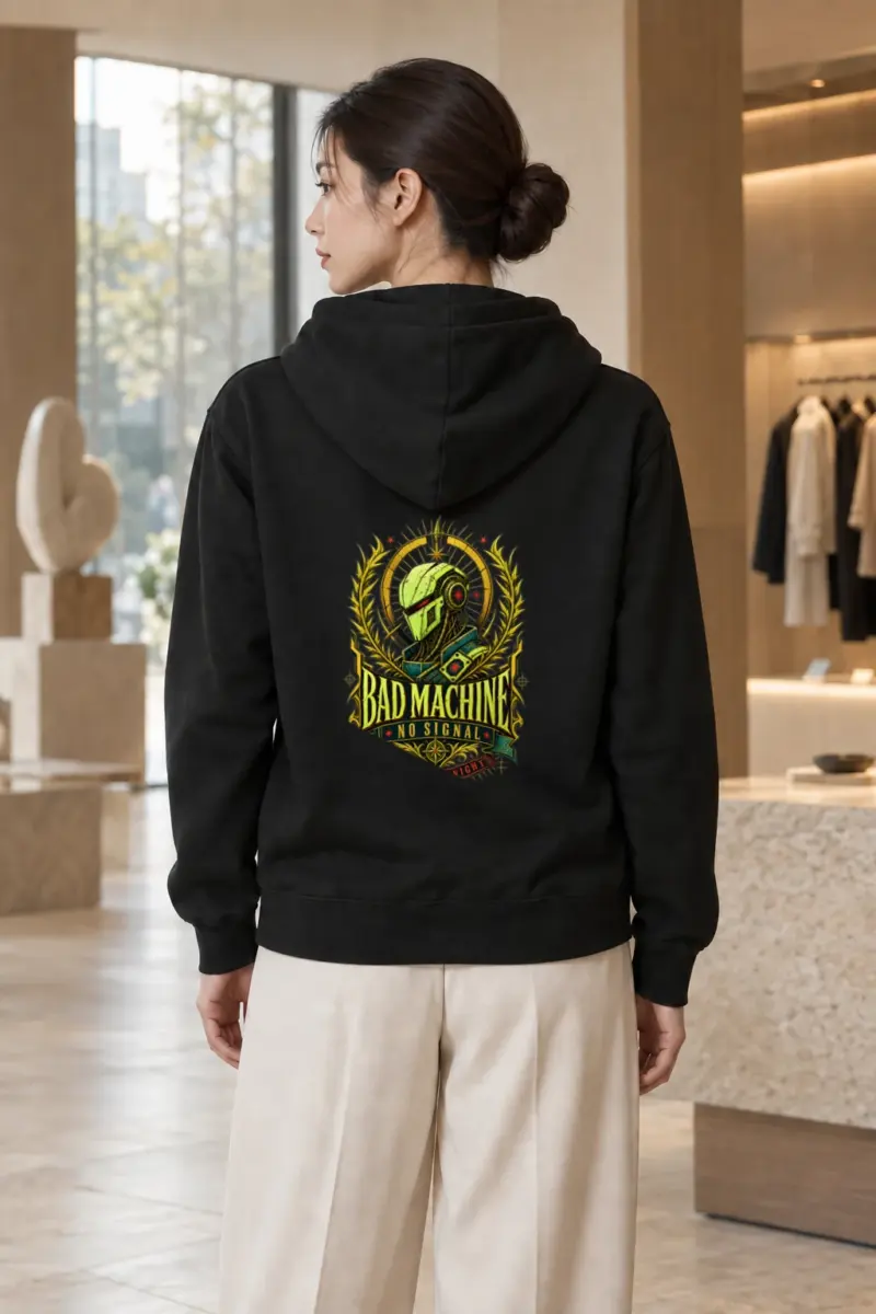 "Bad Machine" Heavy Blend Unisex Pullover Hoodie | Gildan 18500