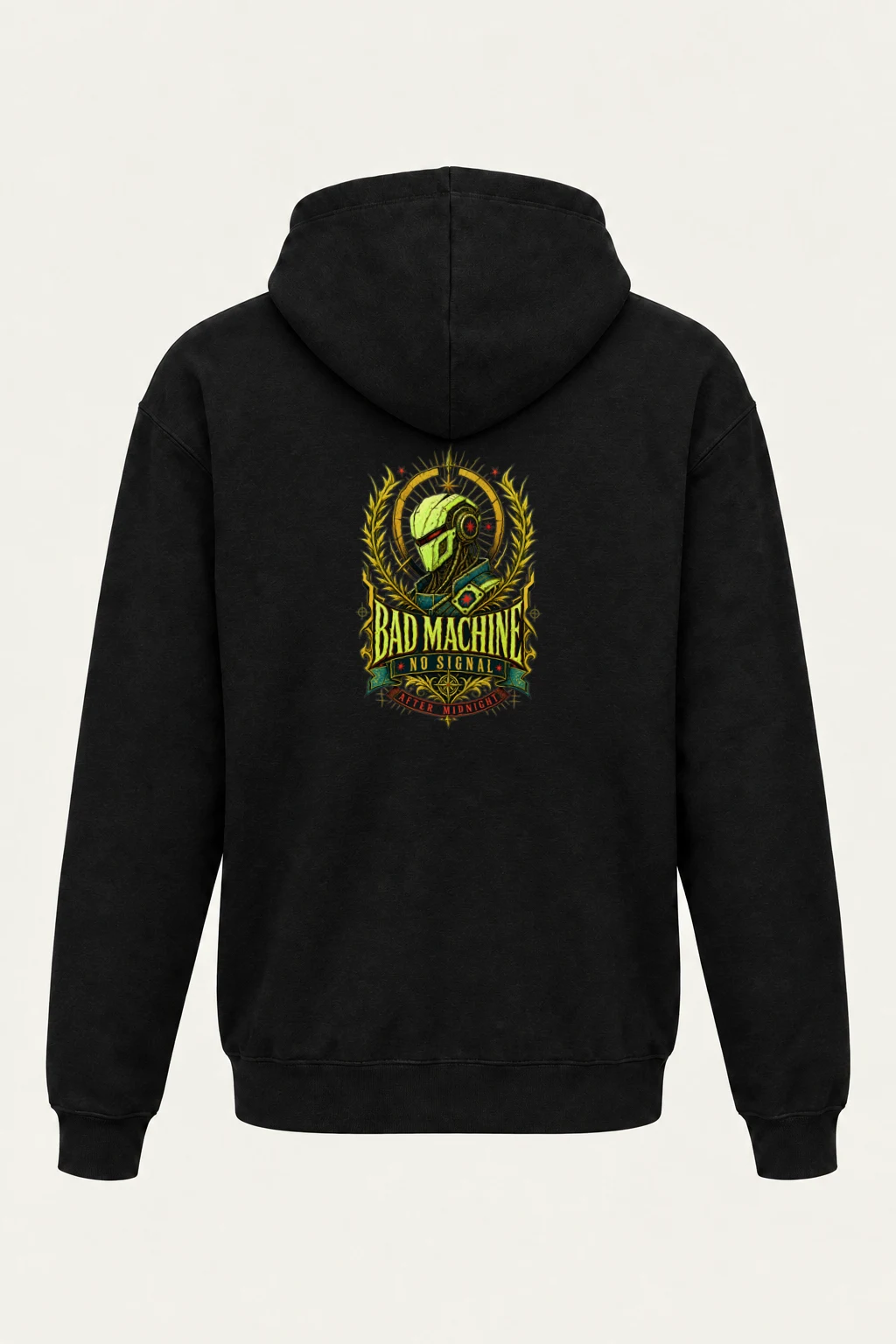 "Bad Machine" Heavy Blend Unisex Pullover Hoodie | Gildan 18500