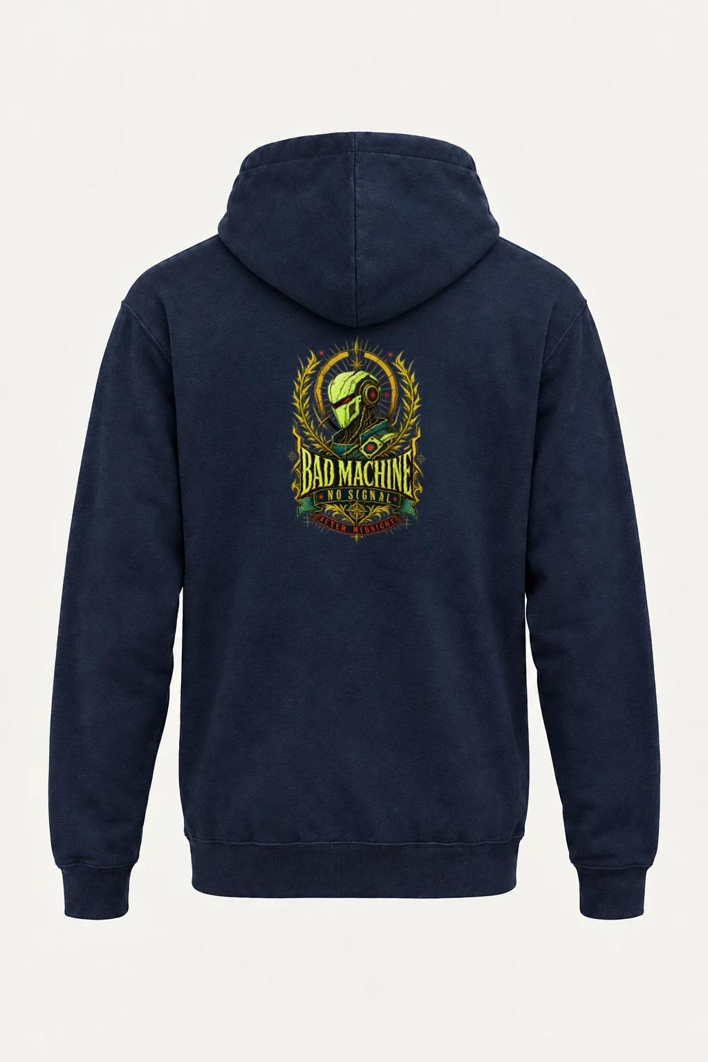 "Bad Machine" Heavy Blend Unisex Pullover Hoodie | Gildan 18500