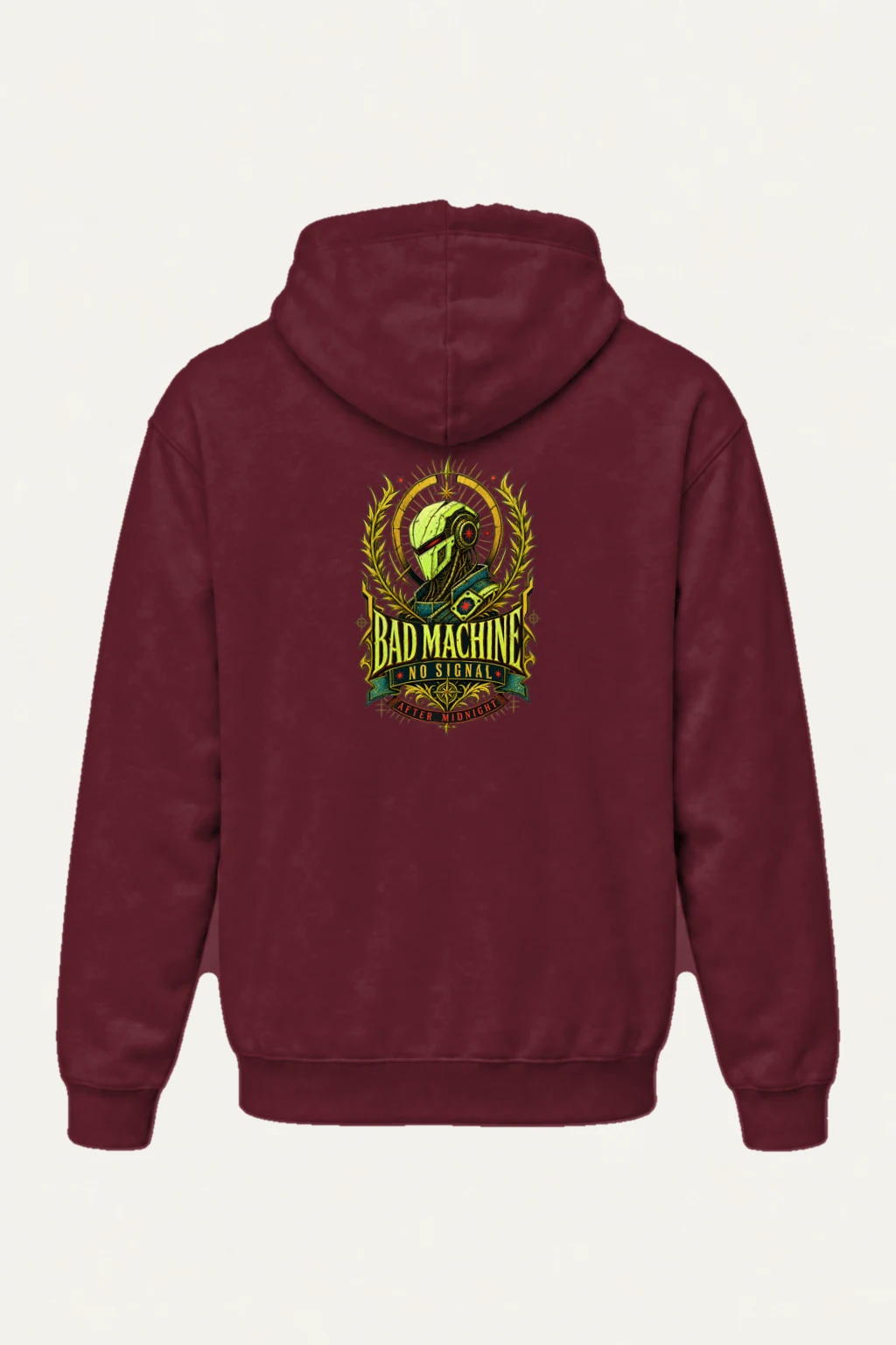 "Bad Machine" Heavy Blend Unisex Pullover Hoodie | Gildan 18500