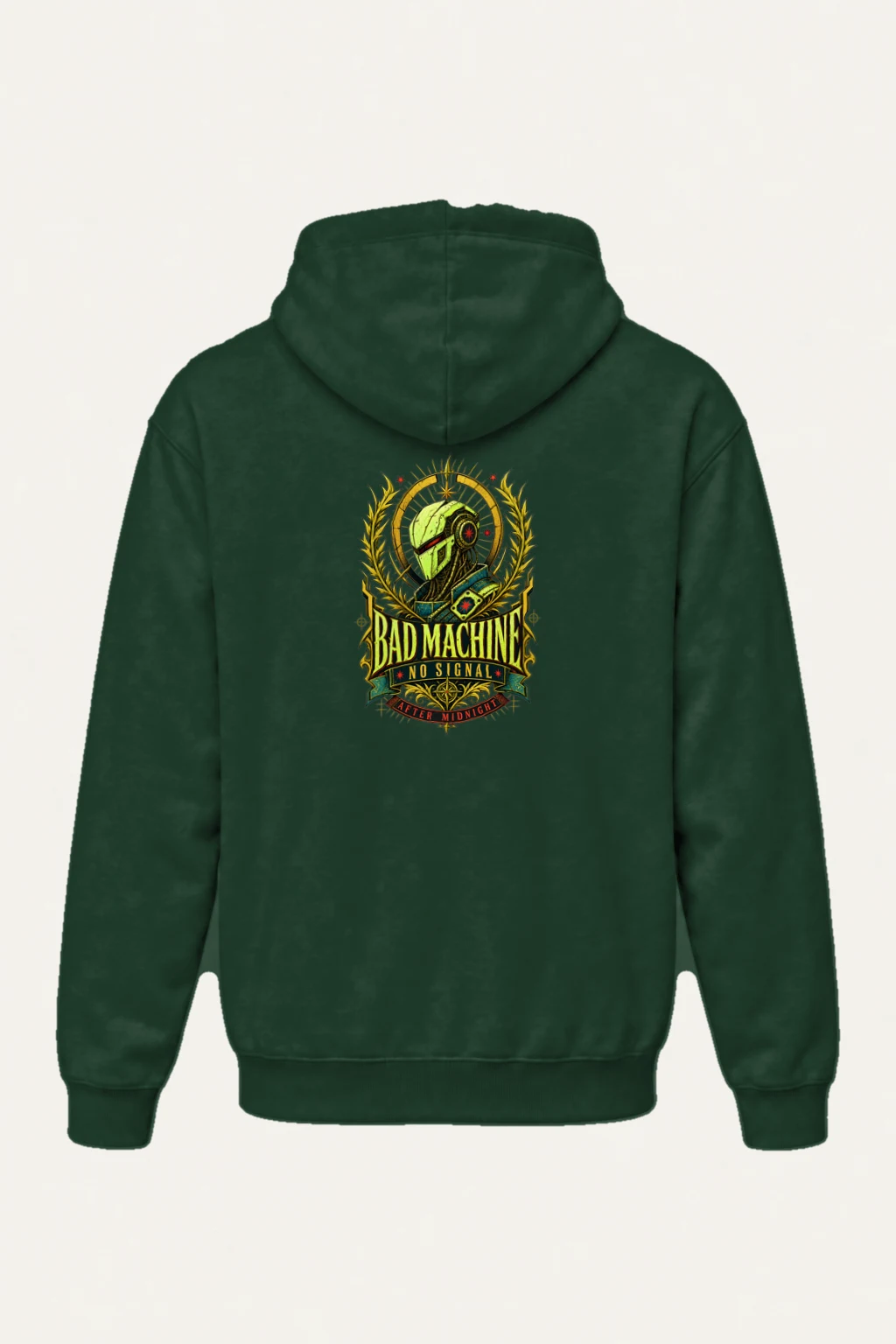 "Bad Machine" Heavy Blend Unisex Pullover Hoodie | Gildan 18500